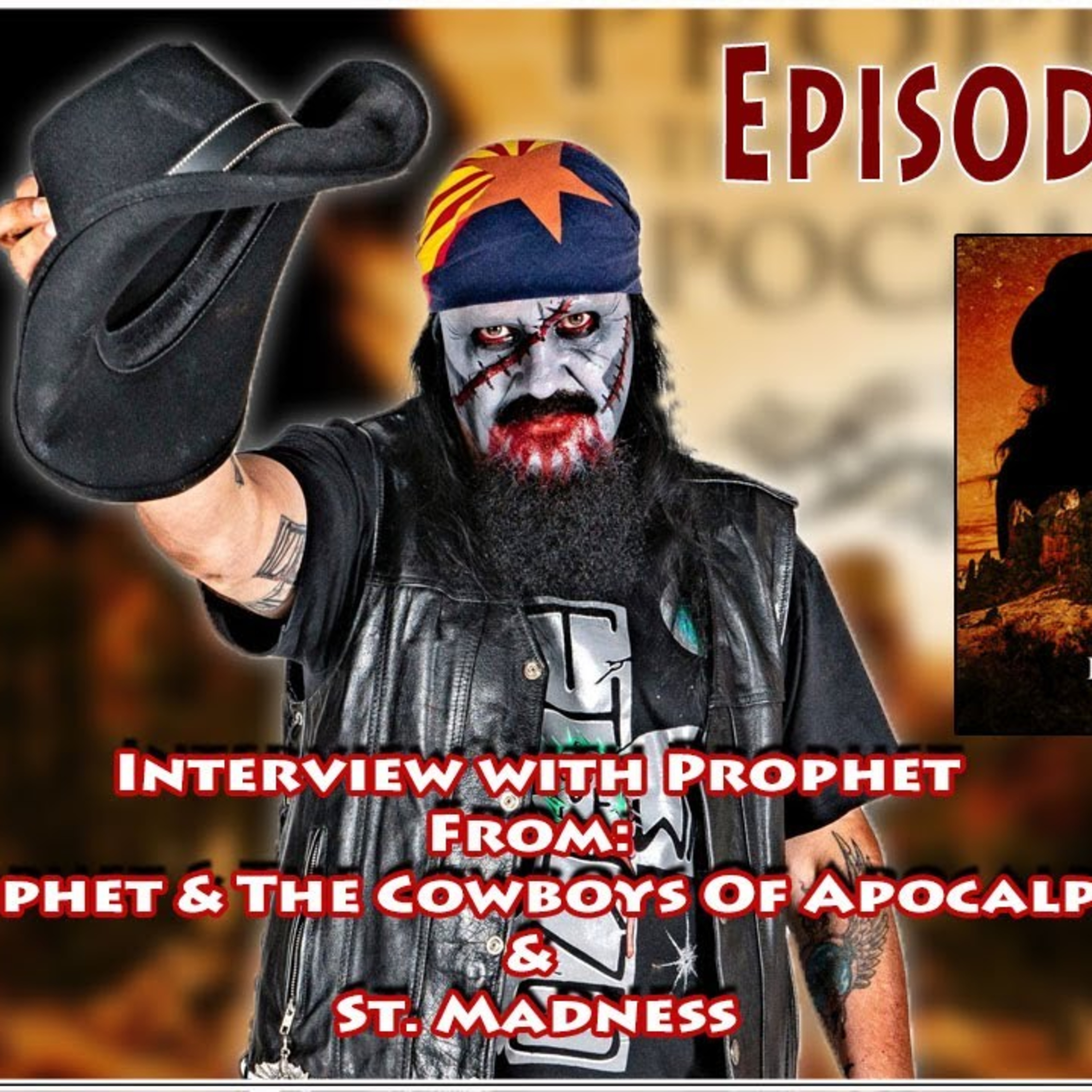 Interview with Prophet from Prophet & The Cowboys of Apocalypse- Rat Salad Review Ep. 106 episode artwork