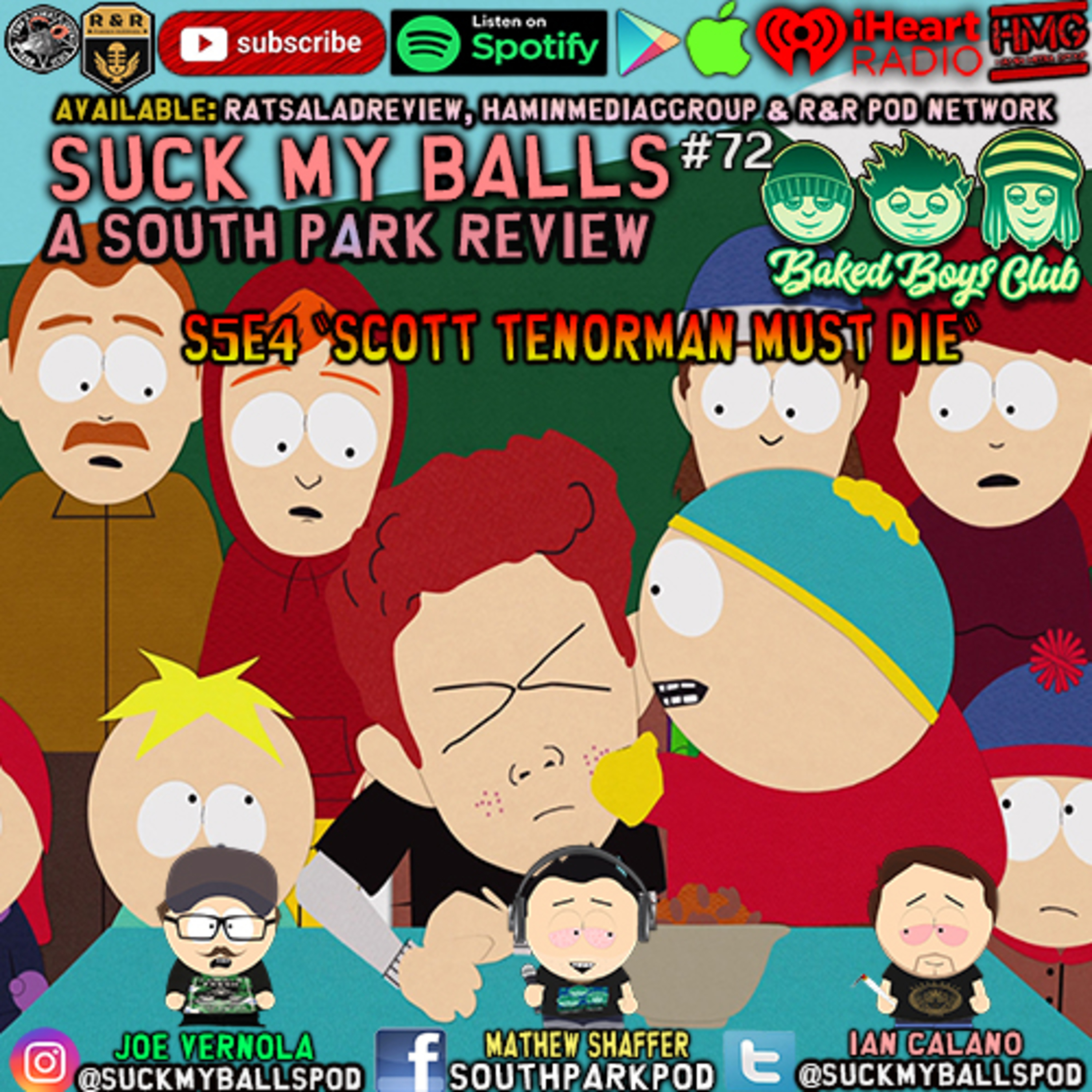 Suck My Balls #72 - S5E4 "Scott Tenorman Must Die" episode artwork