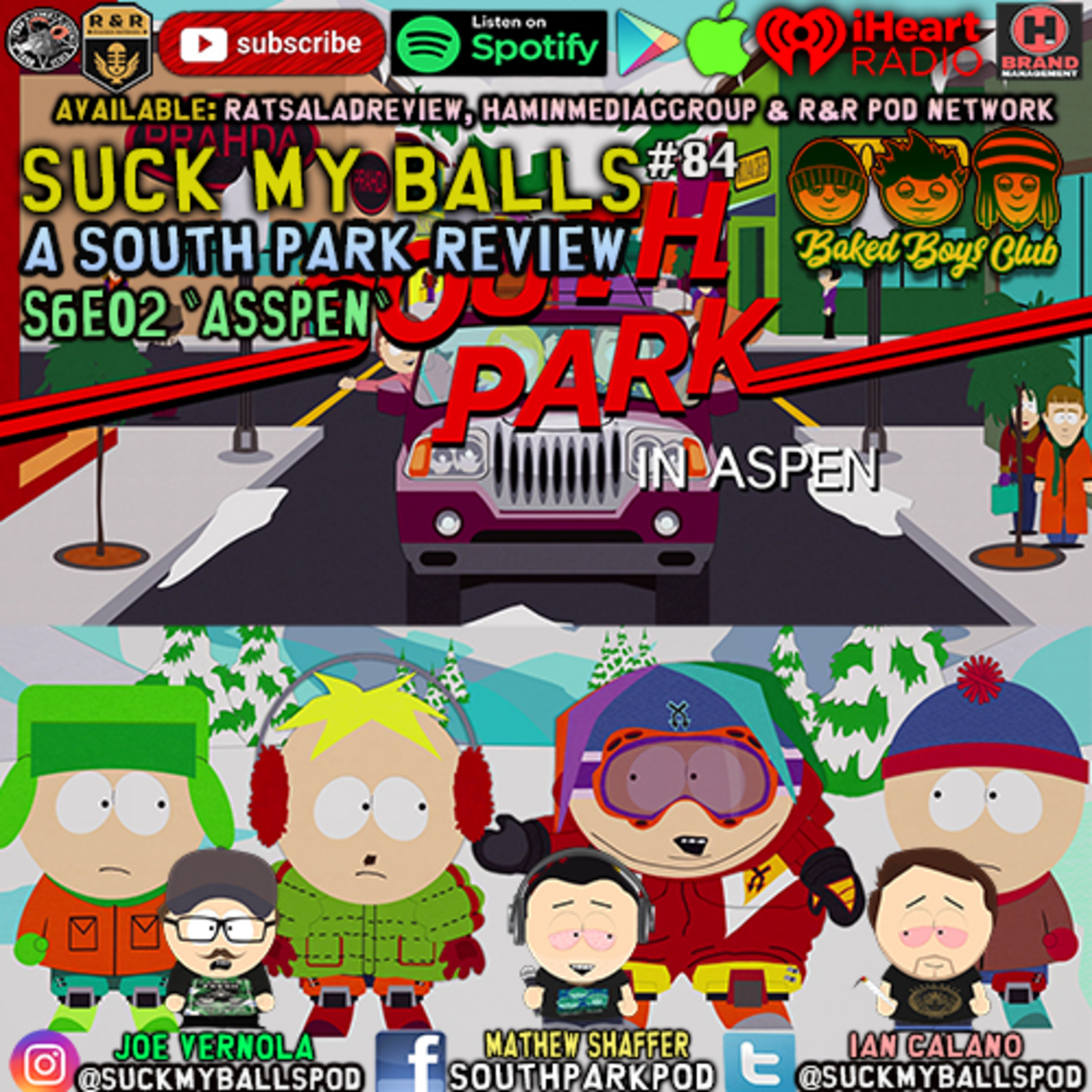 Suck My Balls #84 - S6E2 Asspen - "Pizza or French Fry" episode artwork