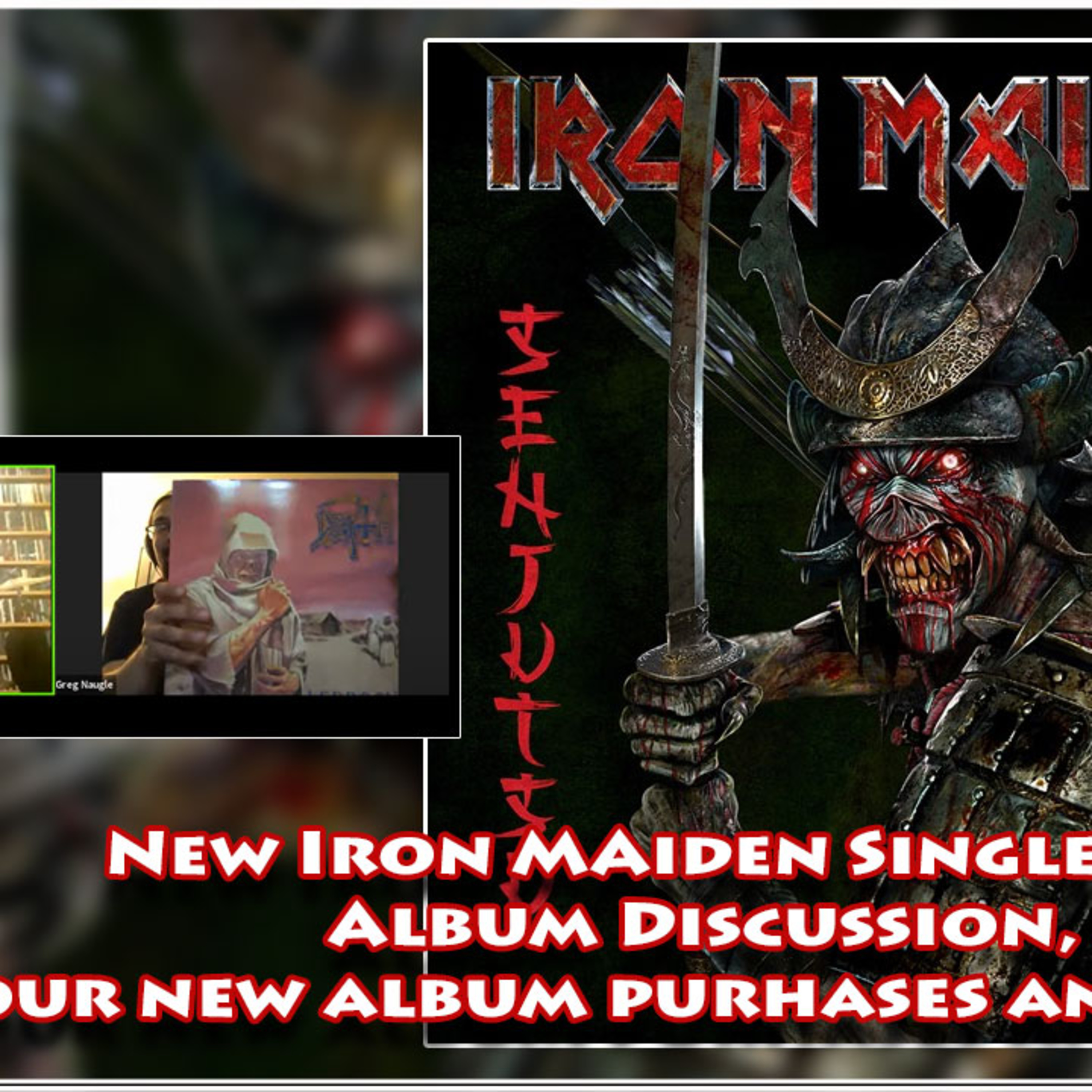 Iron Maiden New Single and Album Discussion Plus Our Recent Purchases: Rat Salad Review Ep. 115 episode artwork