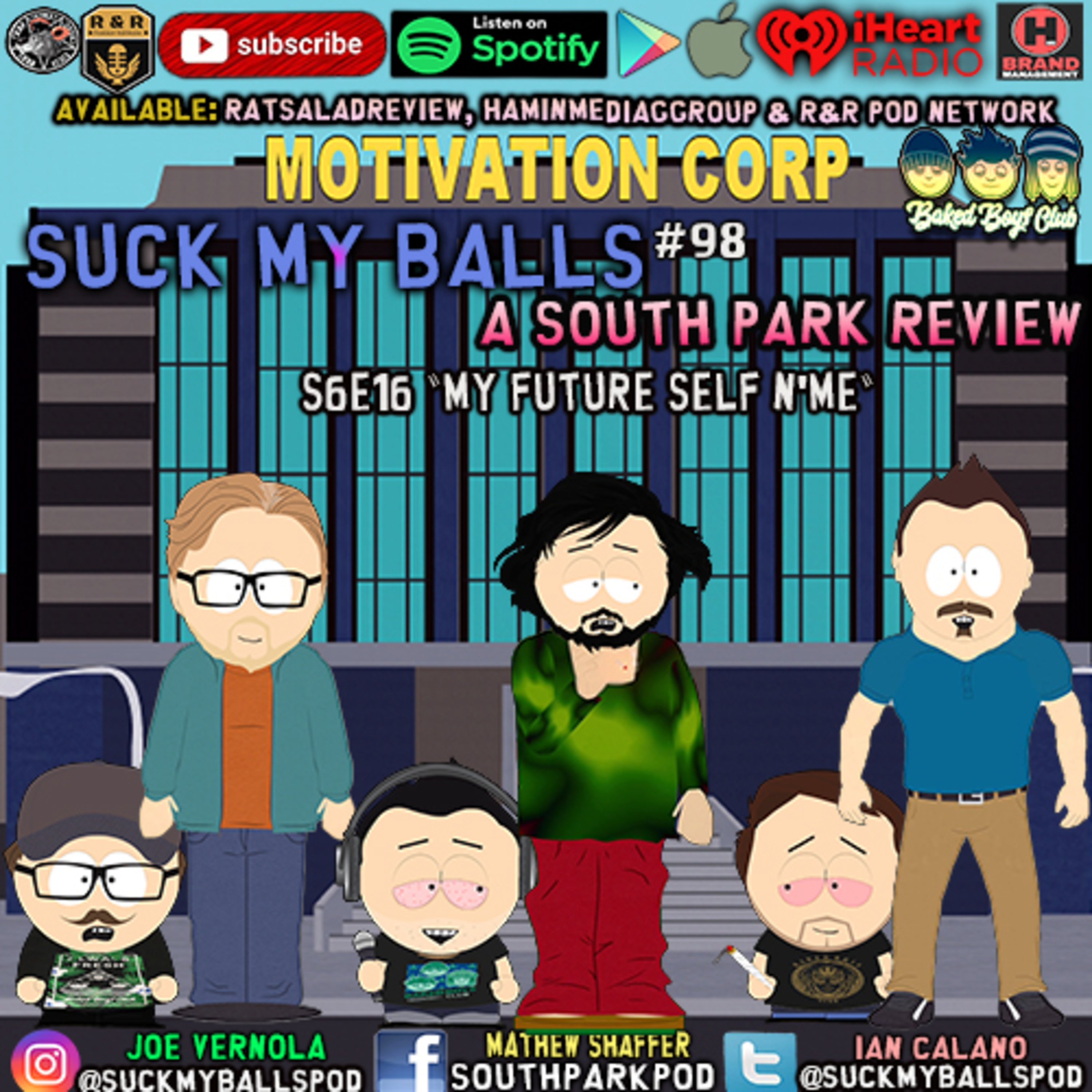 Suck My Balls #98 - S6E16 My Future Self N’Me - “I Am A Professional Sir!” episode artwork