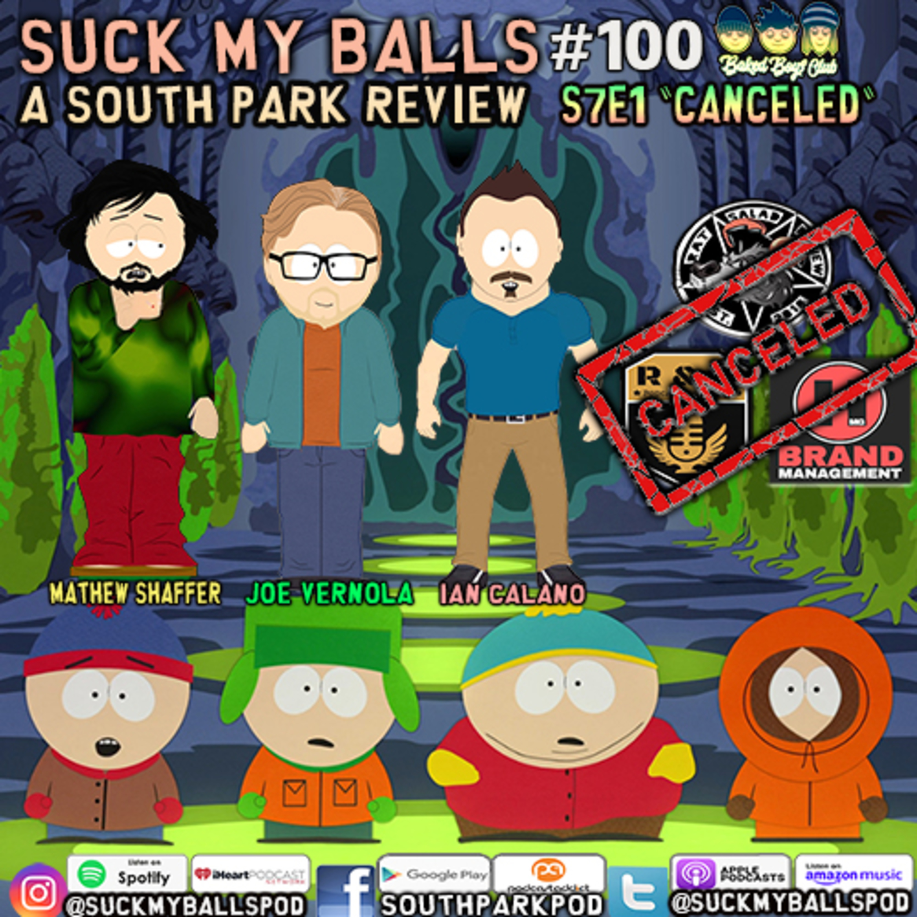 Suck My Balls #100- S7E1 Canceled - “Suck My Jagon” episode artwork