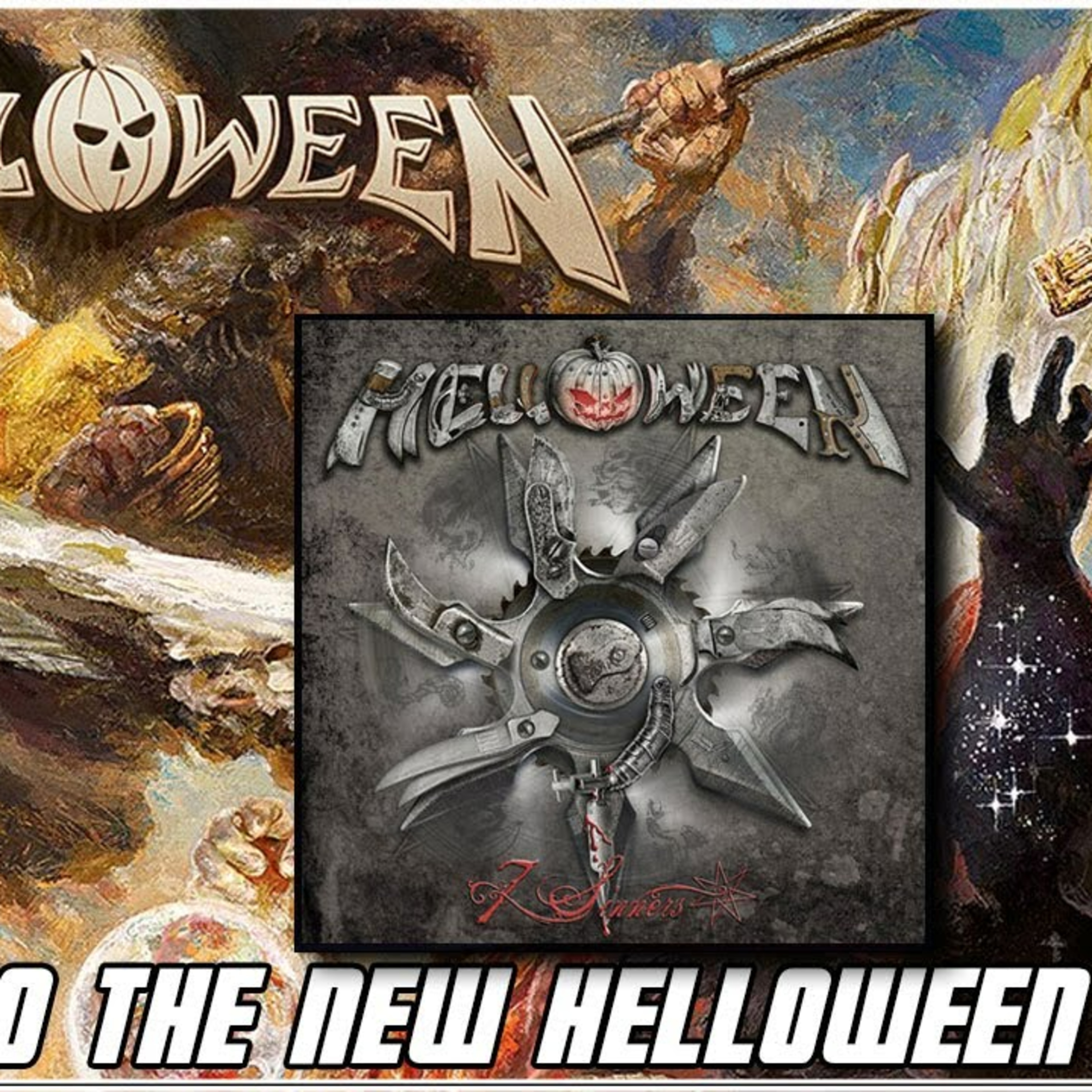Helloween 7 Sinners - Rat Salad Review: Road To The New Helloween Album episode artwork