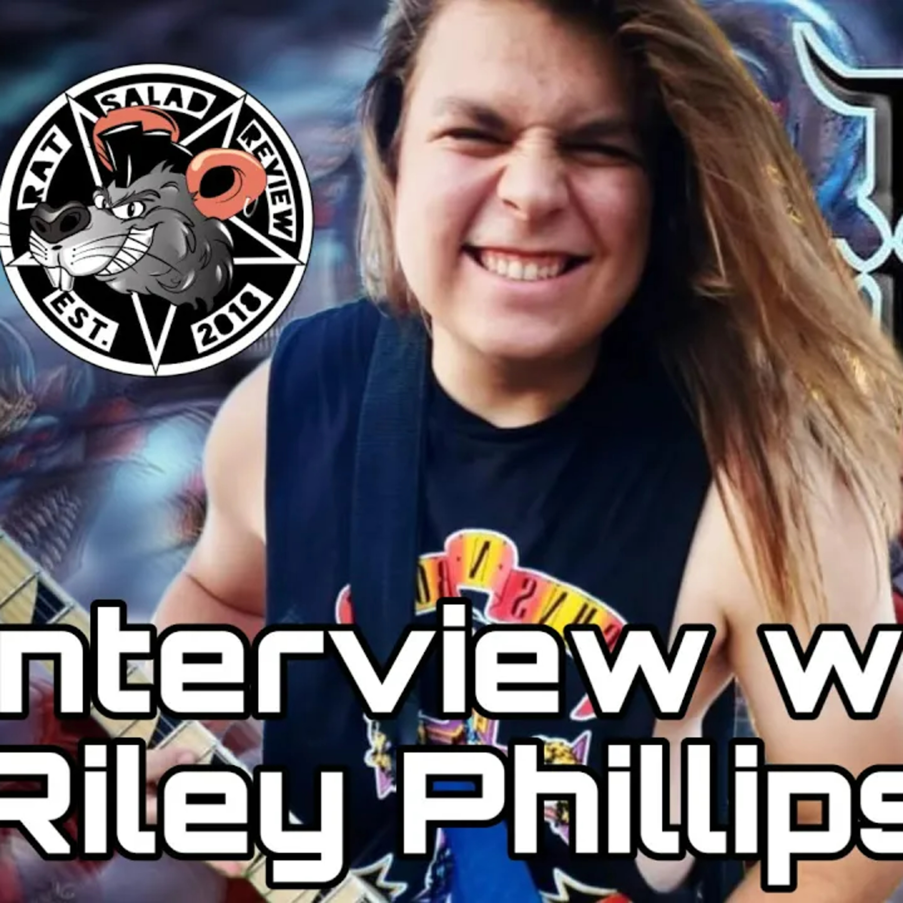 Titans Wrath Guitarist Riley Phillips Interview Rat Salad Review episode artwork