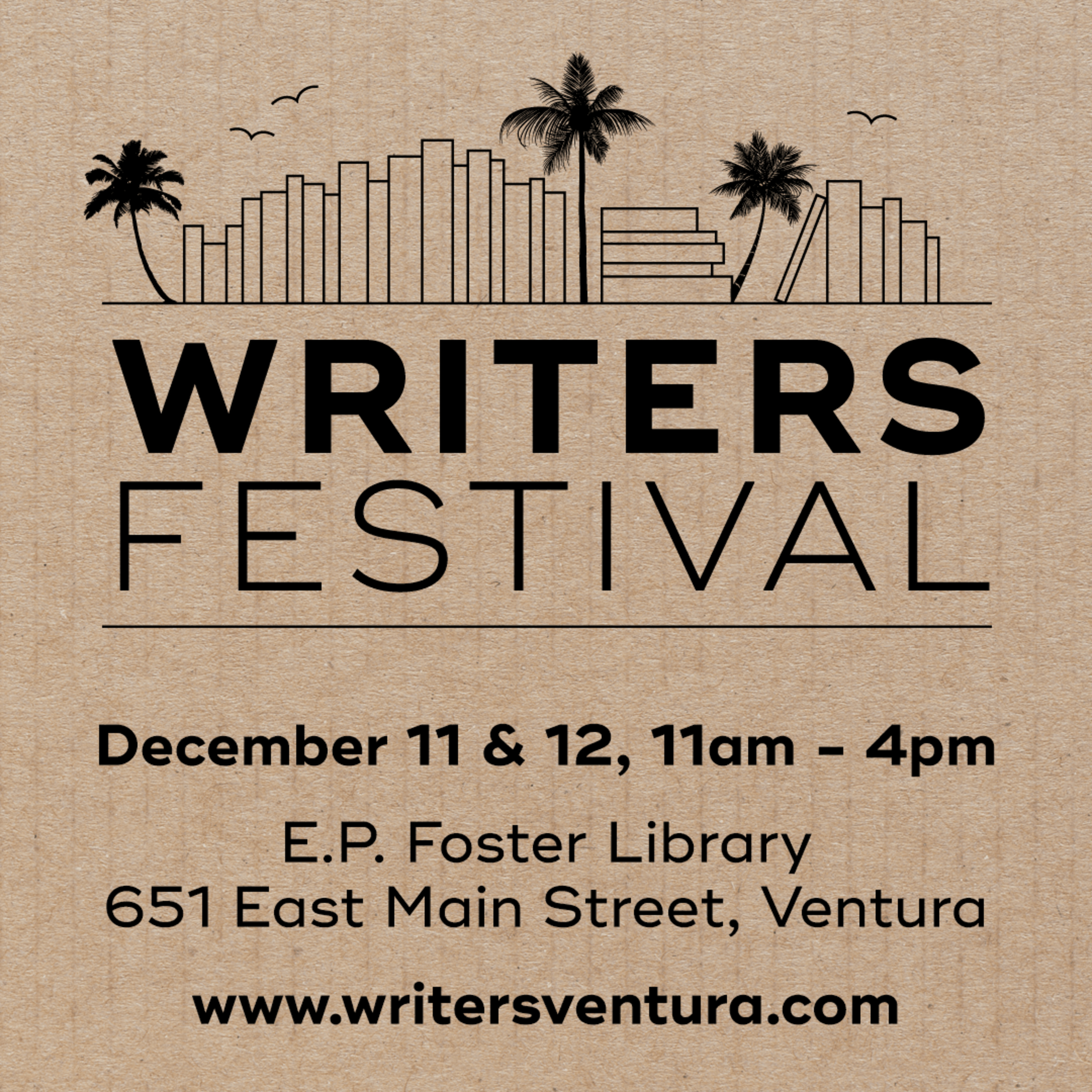 December Book Festival & the Genesis of WRITERS | Ventura episode artwork