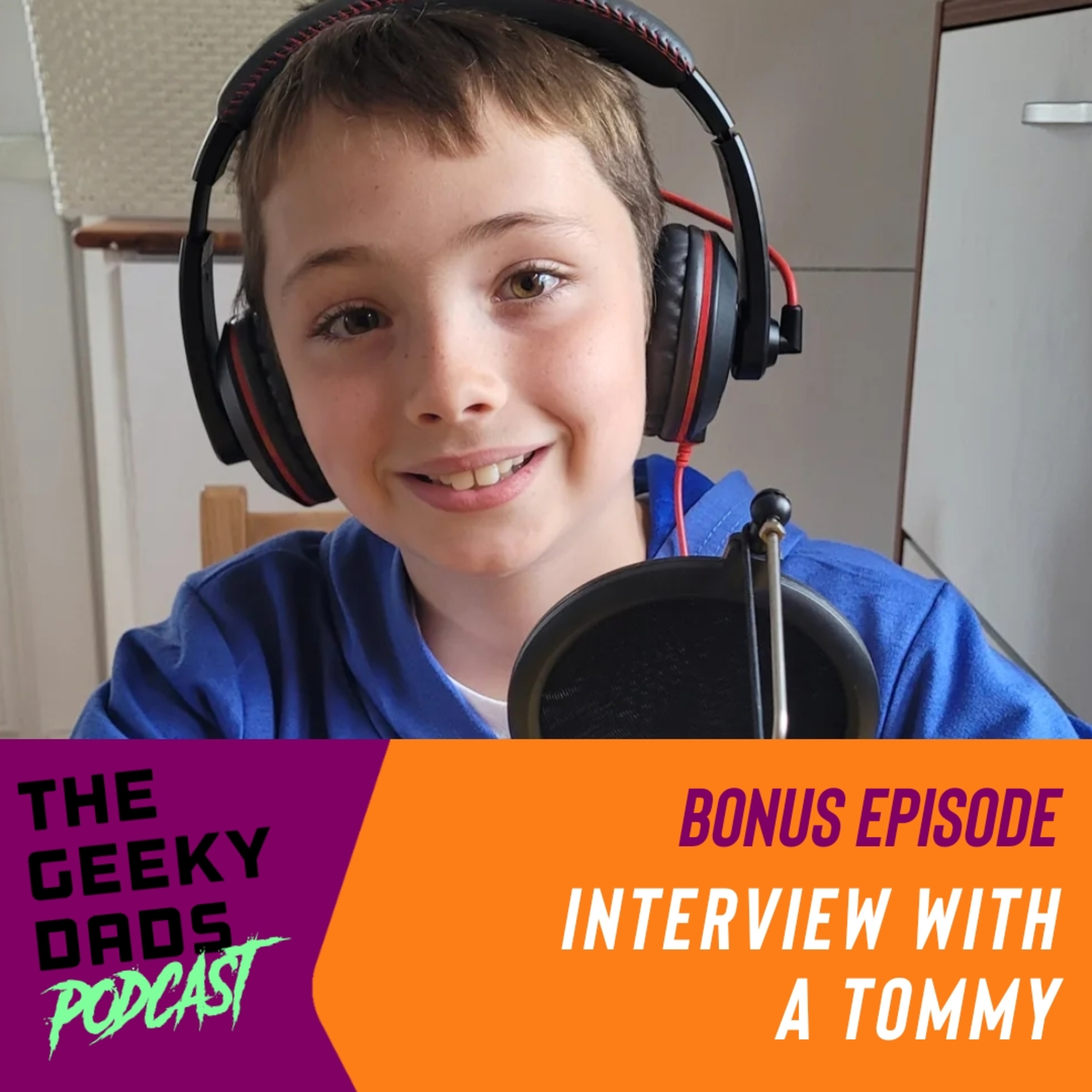 Interview with a Geeky Kid episode artwork