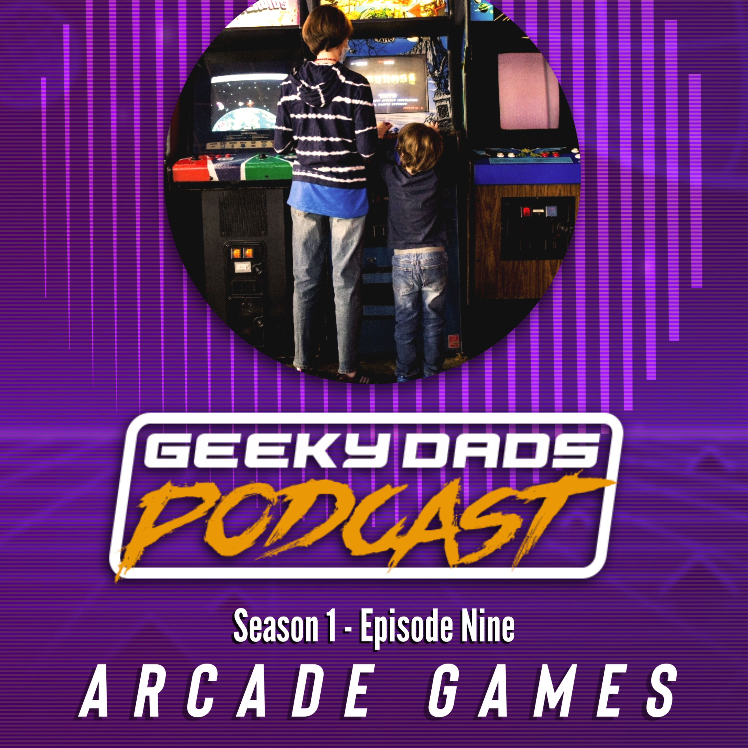 Episode 9 - Arcade games episode artwork