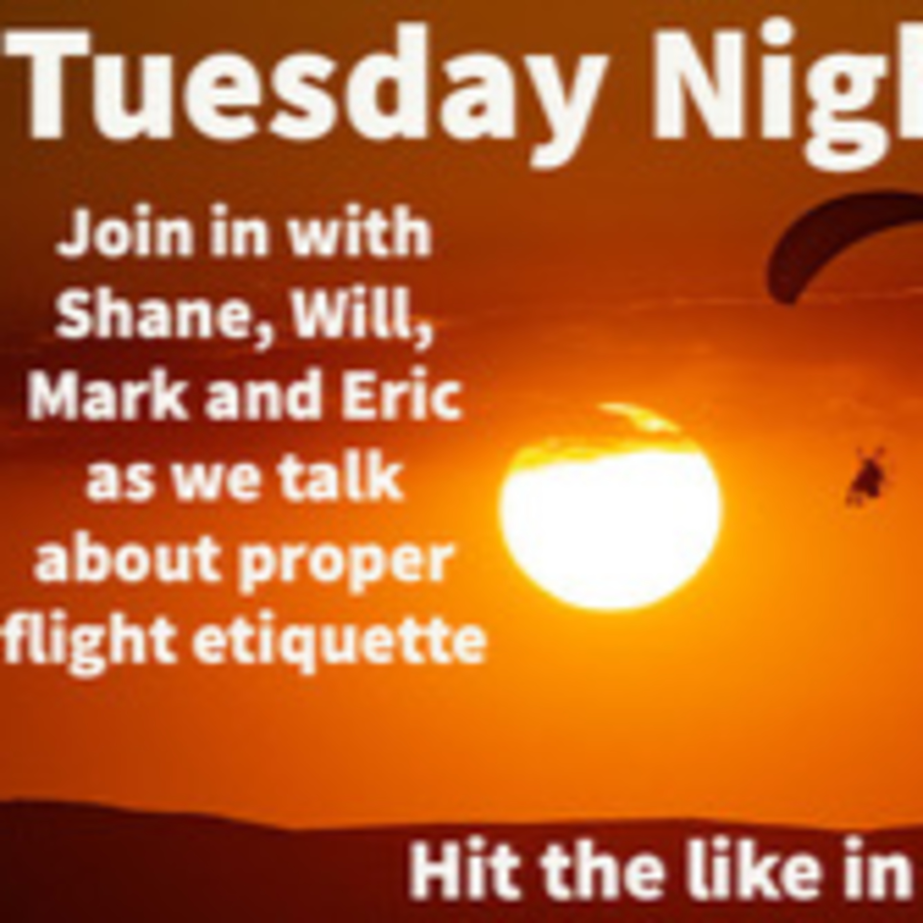 Eric, WillFly, Never Trust a Skinny Chef Shane, and ParaLife.com talk about proper flight etiquette episode artwork