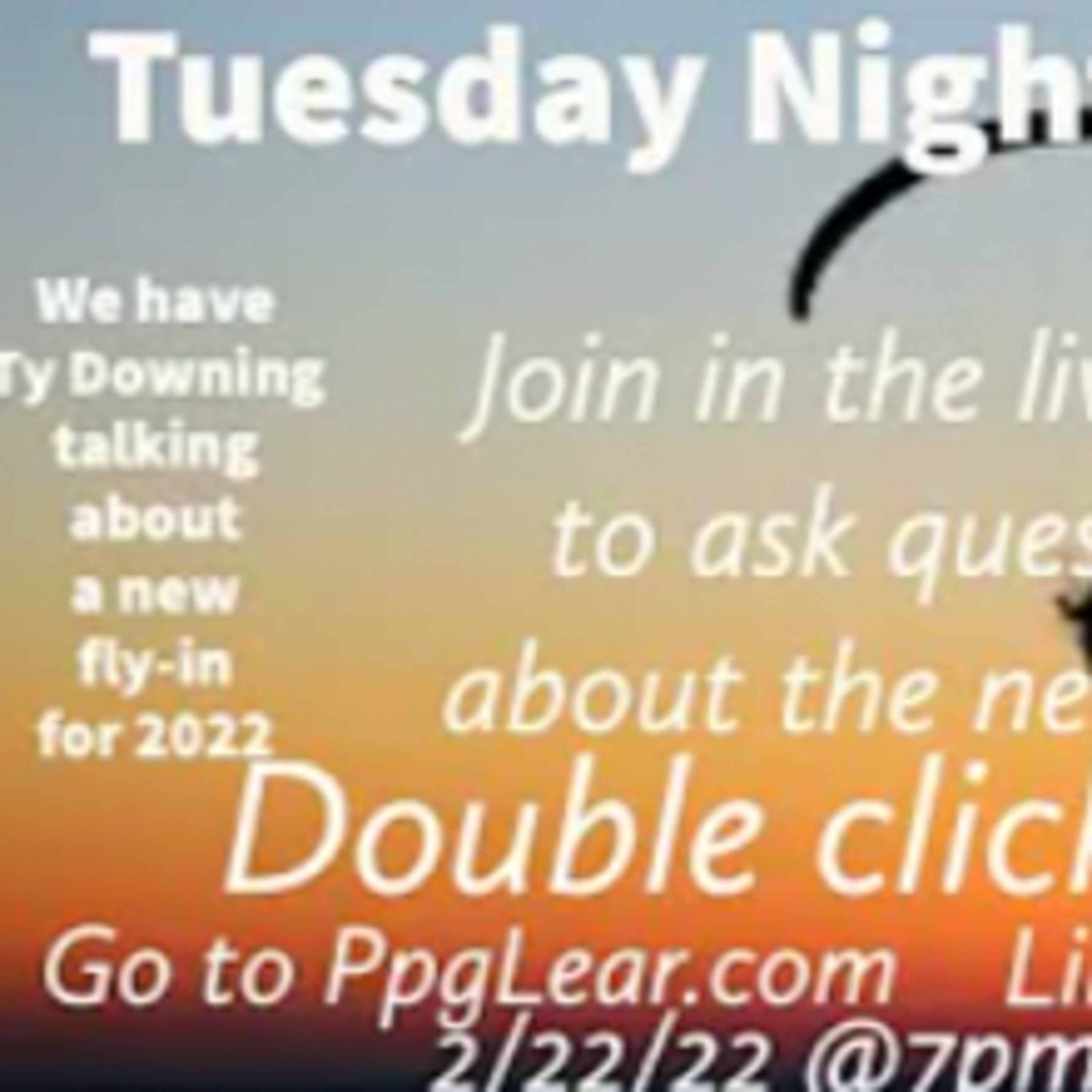Tuesday Night Hangout - #18 Welcome Ty Downing talking about a new fly-in episode artwork
