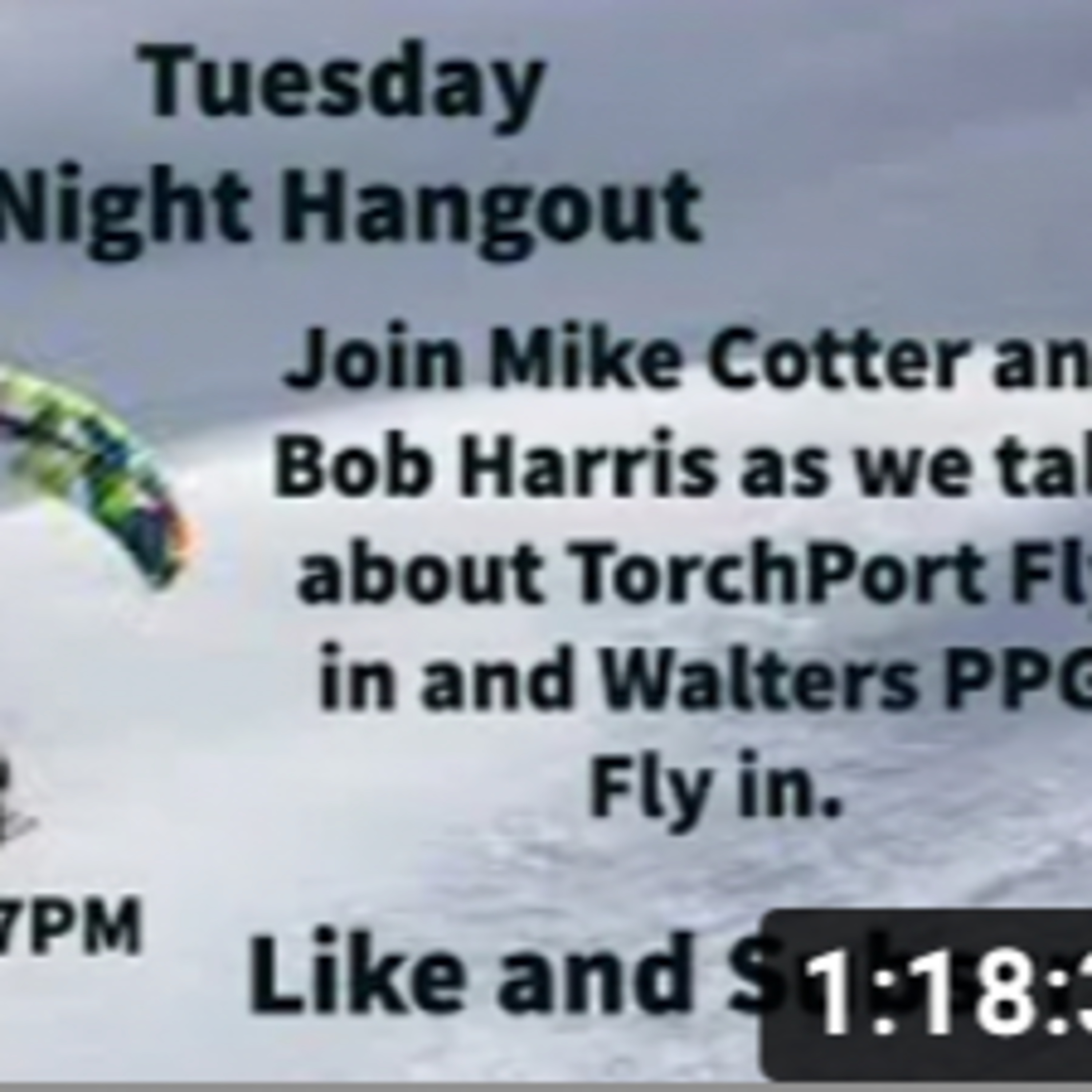 Tuesday Night Hangout-#20 Mike Cotter / FlyMIPPG  episode artwork
