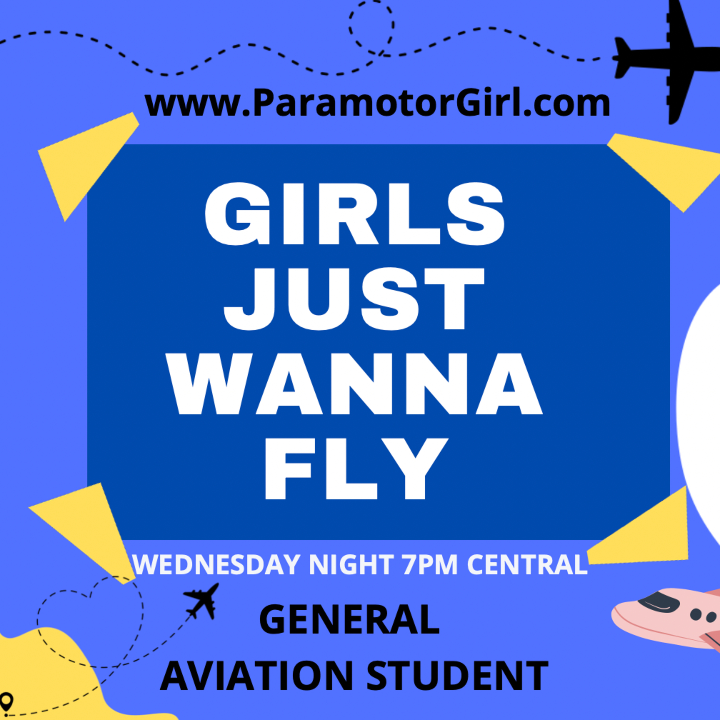 Girls Just Wanna Fly - #43 meet Misty Hannah - General Aviation Student/Mom episode artwork