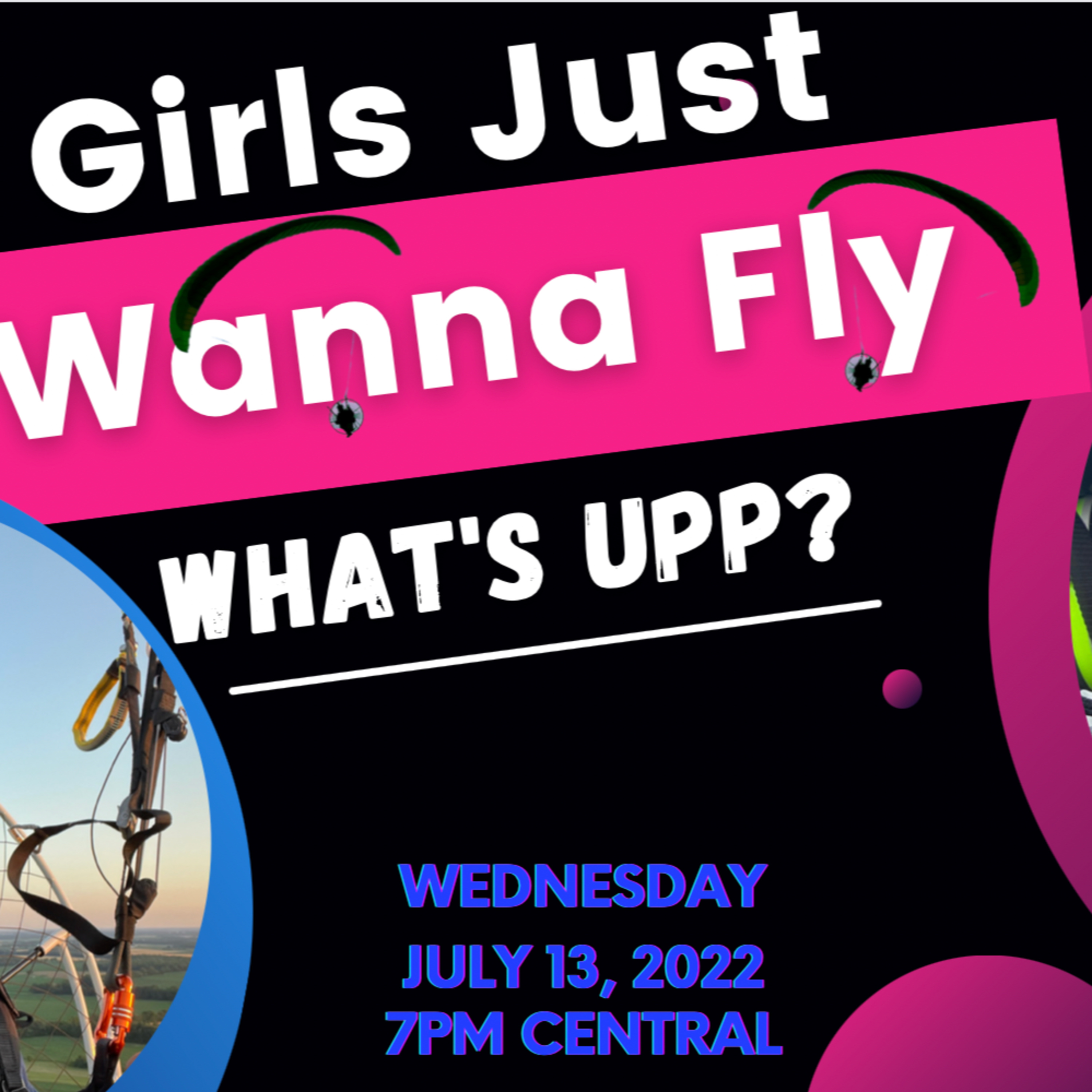 Girls Just Wanna Fly - #56 Let's meet PPG Pilots Karen & Steve Upp episode artwork