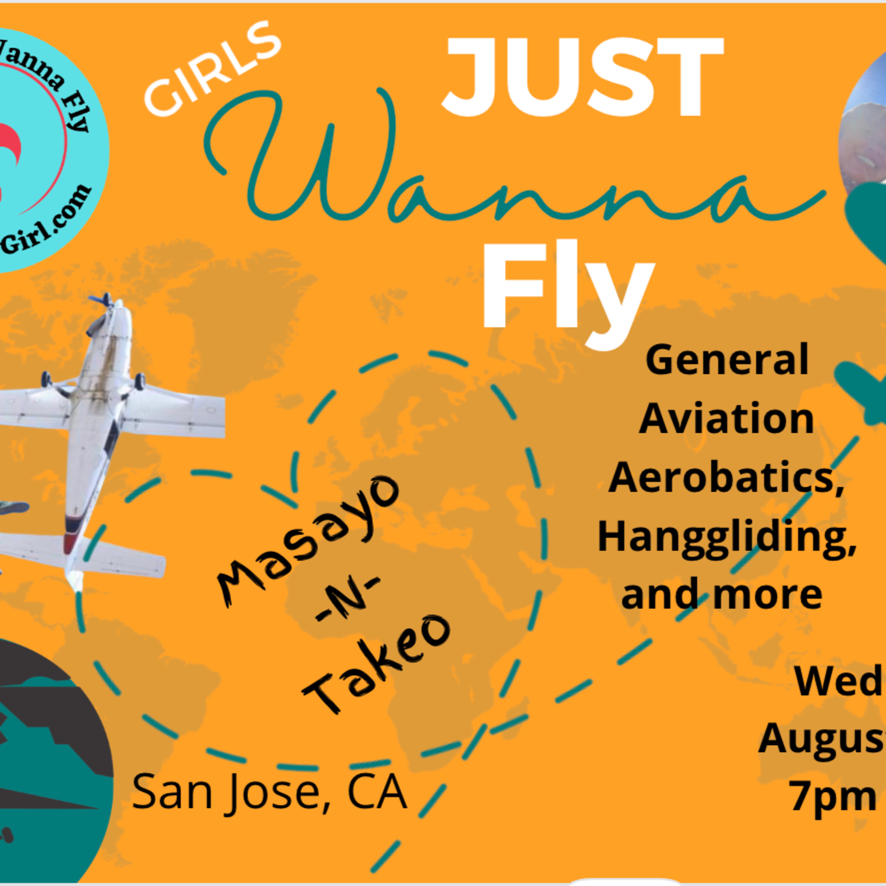 #62- Meet Takeo & Masayo from San Jose, CA HANG GLIDER PILOTS & much MORE... episode artwork