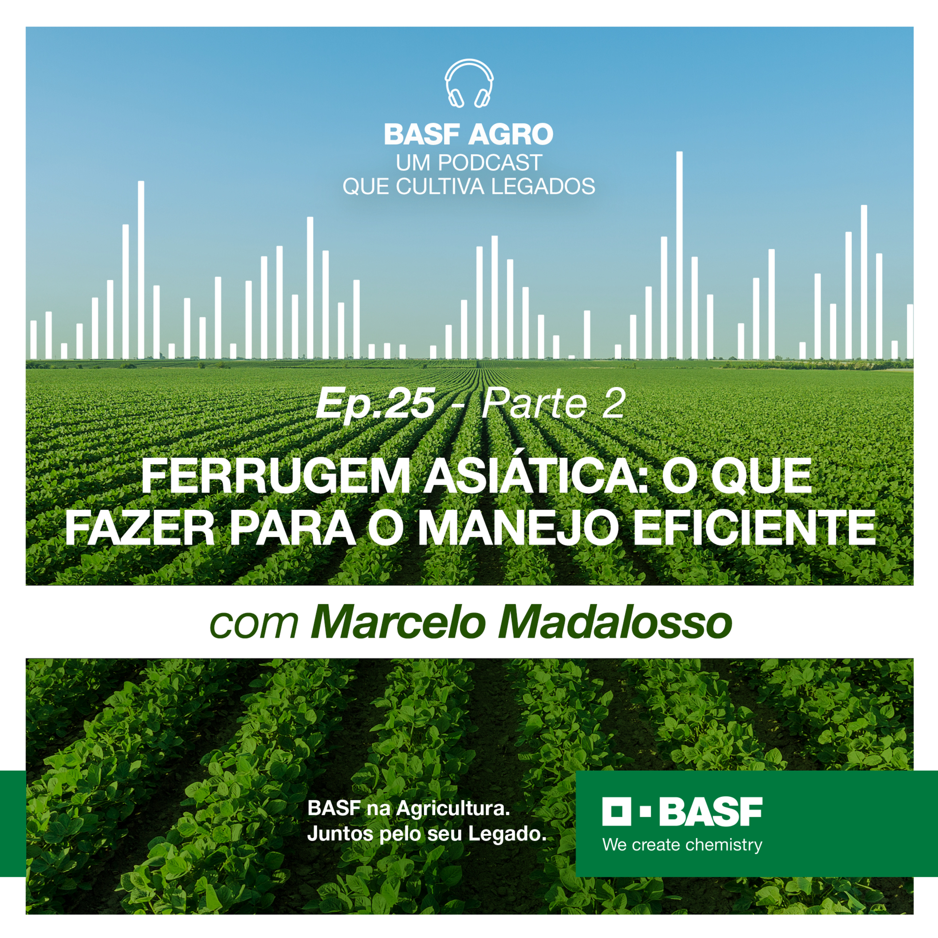Ep. 25 (Parte 2) - Ferrugem Asiática: o que fazer para um manejo eficiente, com Marcelo Madalosso episode artwork