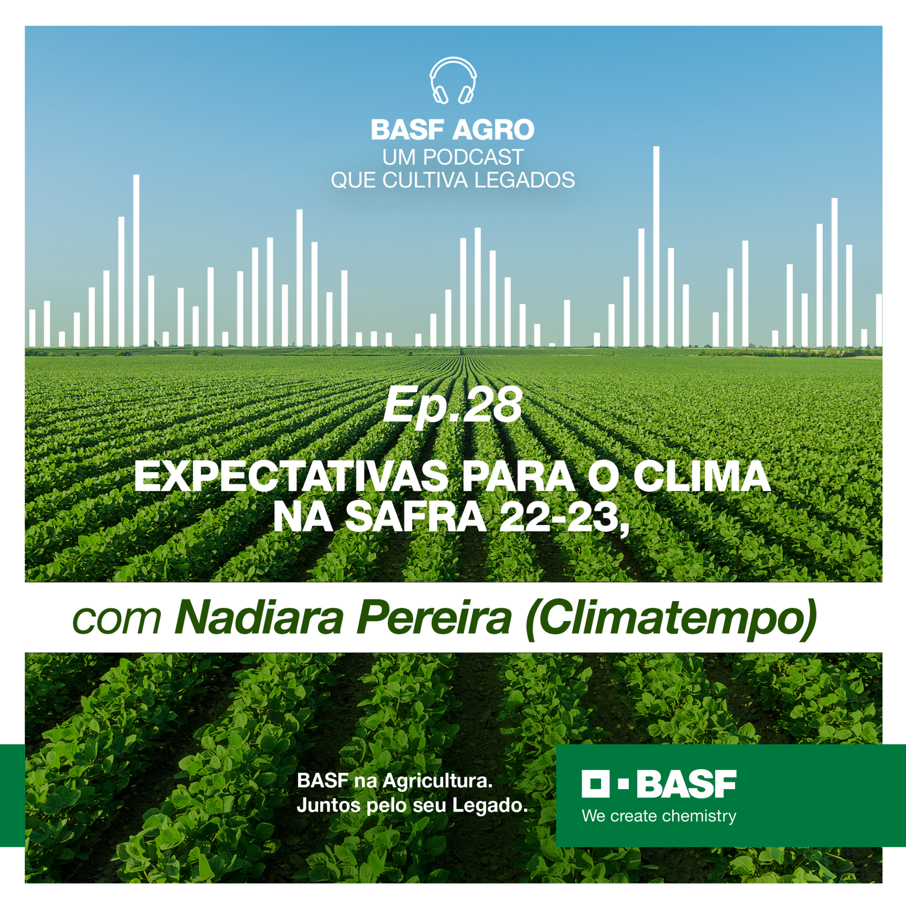 Ep. 28 - Expectativas para o clima na Safra 22-23, com Nadiara Pereira (Climatempo)  episode artwork