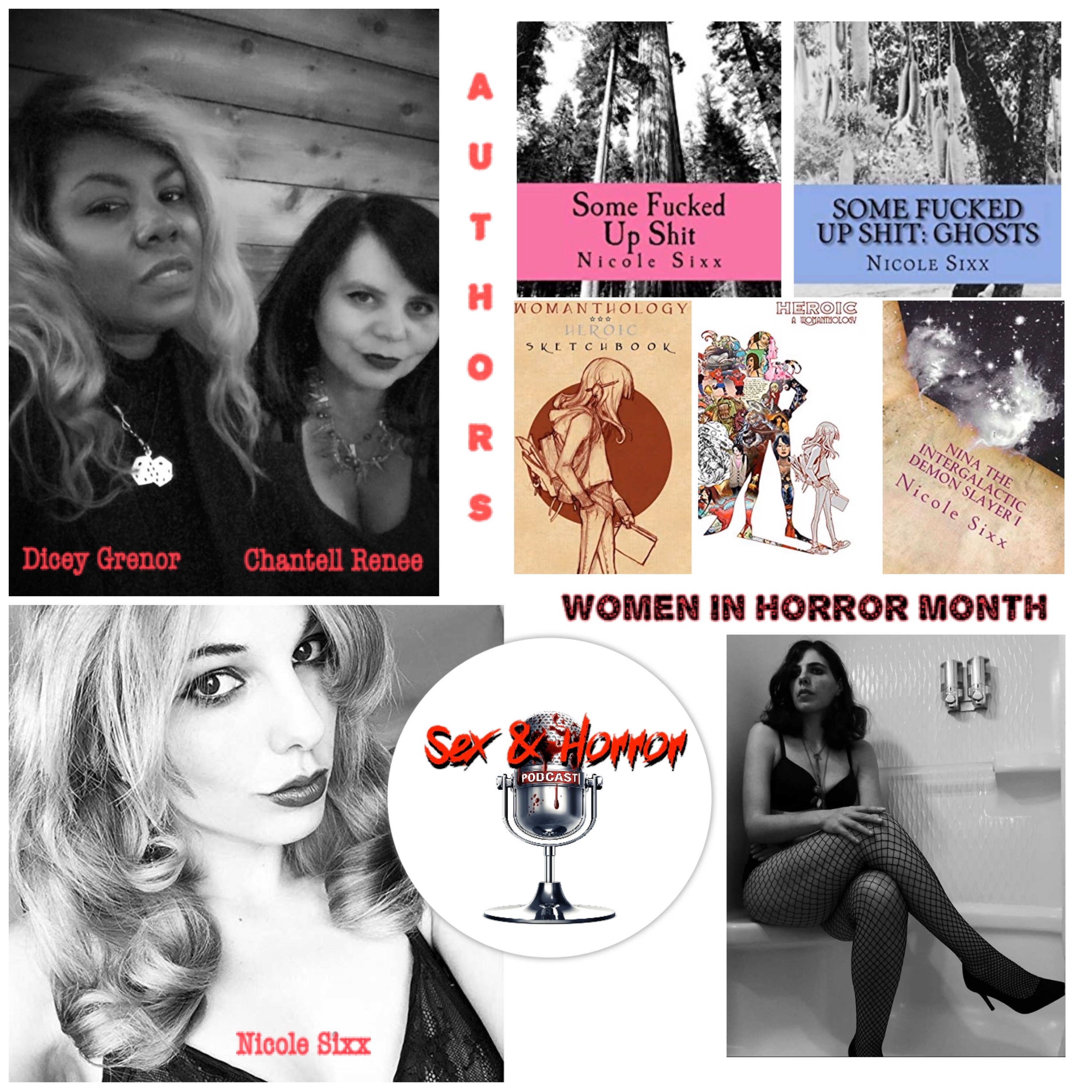Sex and Horror with Dicey Grenor and Chantell Renee.