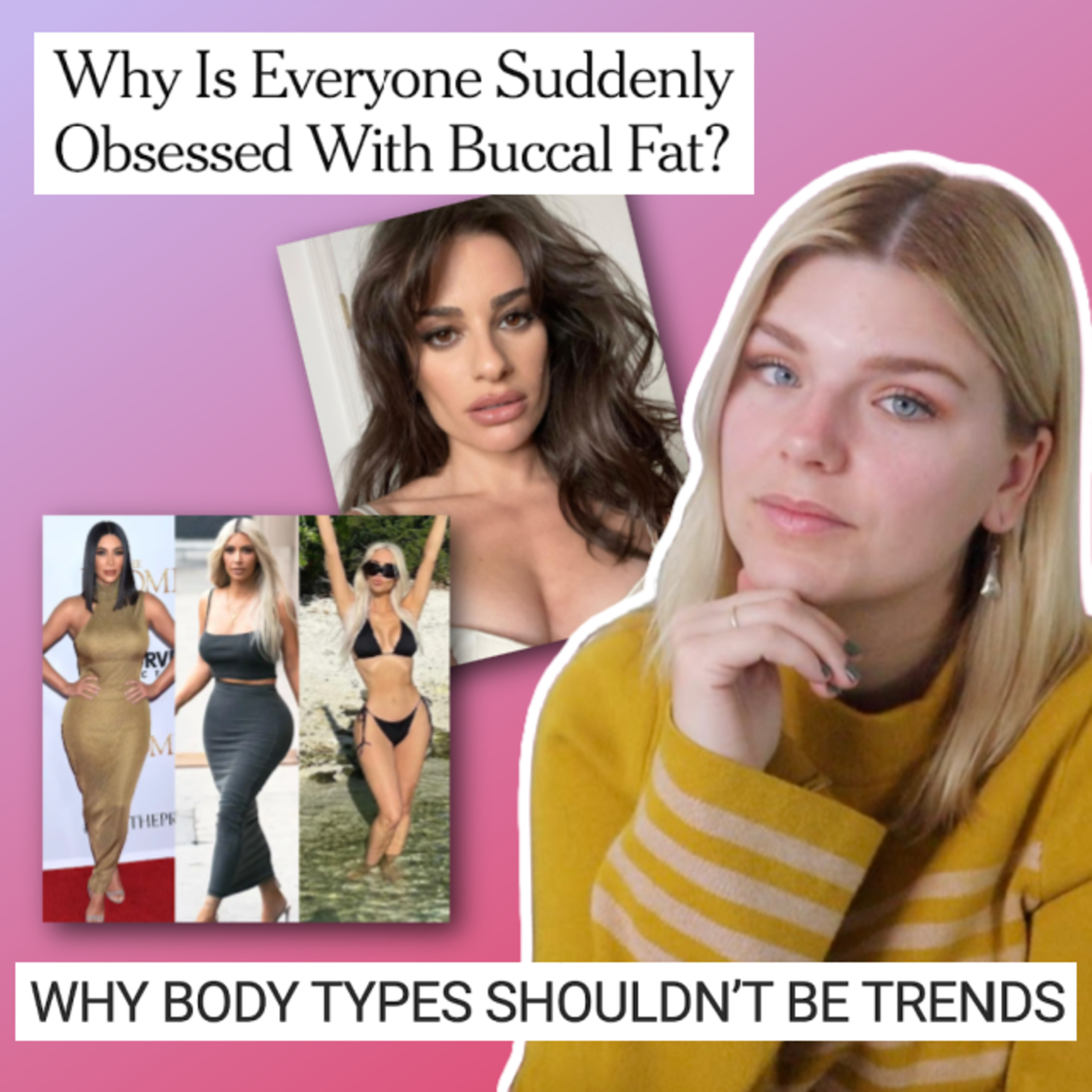 body trends are exhausting (buccal fat removal & more) | Internet Analysis episode artwork
