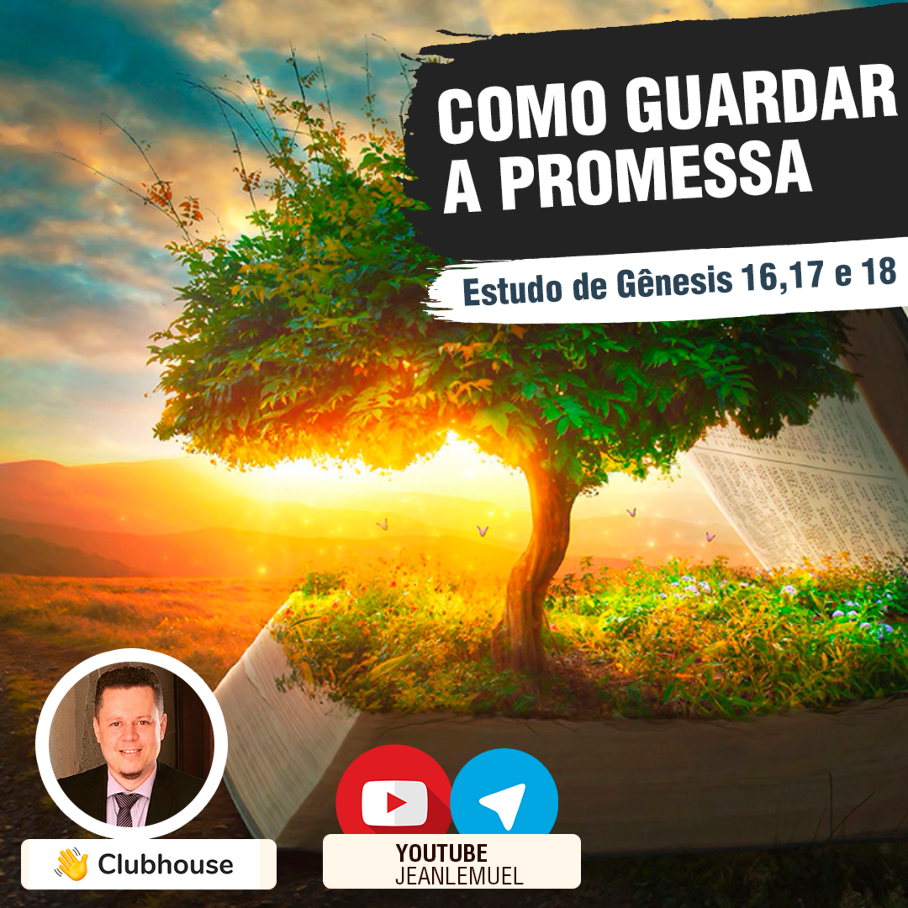 Aula 09 - Gênesis 16,17,18 - Abraão Ismael e Sara - às 03 Leis do Éden episode artwork