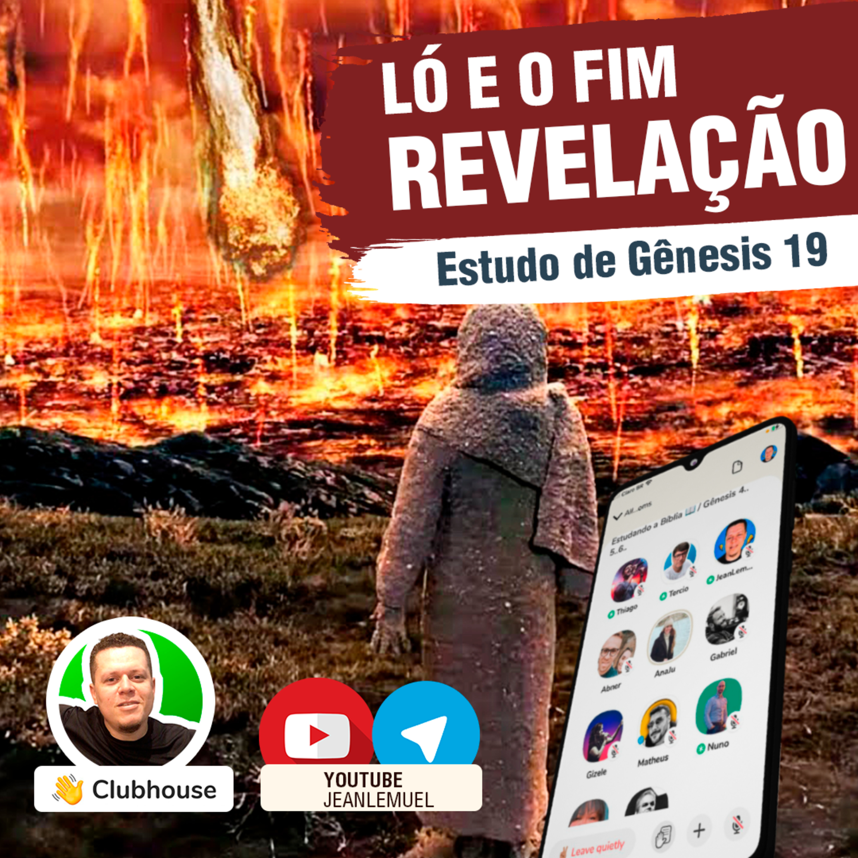 Aula 10 - Gênesis 19 - O Arrebatamento de Ló e sua Família - Joel 2 e Atos 02 - Áudio em Português e Inglês episode artwork