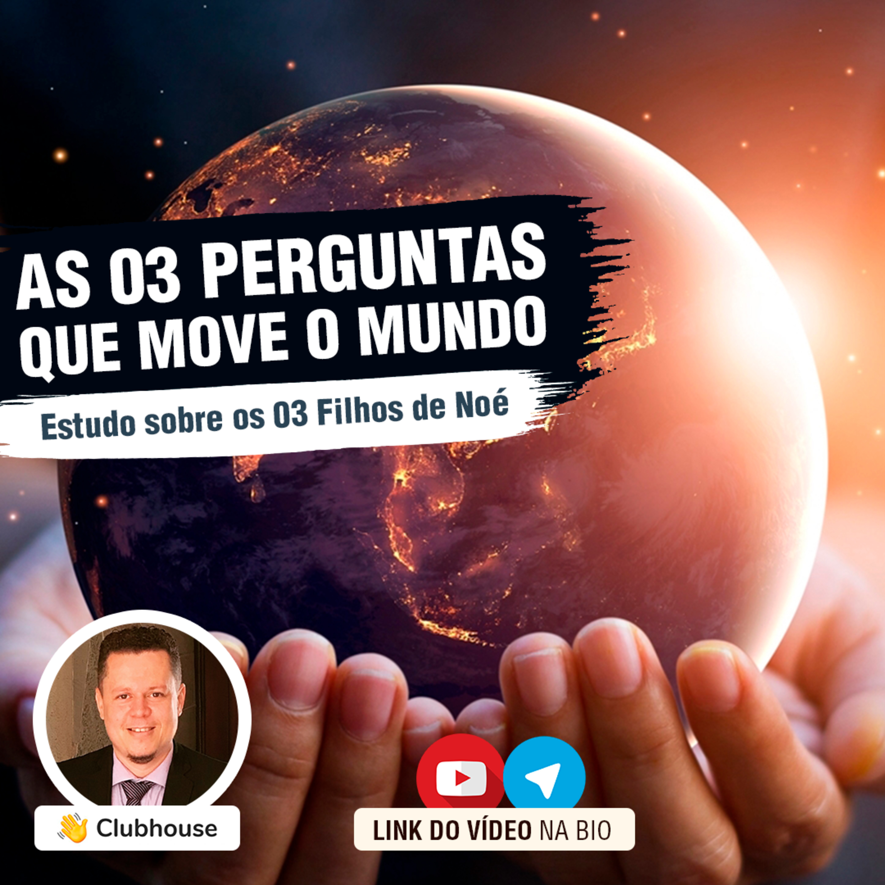 Aula 11 - Gênesis 20 Parte 2 - As 03 Perguntas que Move o Mundo - 03 Descendências de NOÉ   episode artwork
