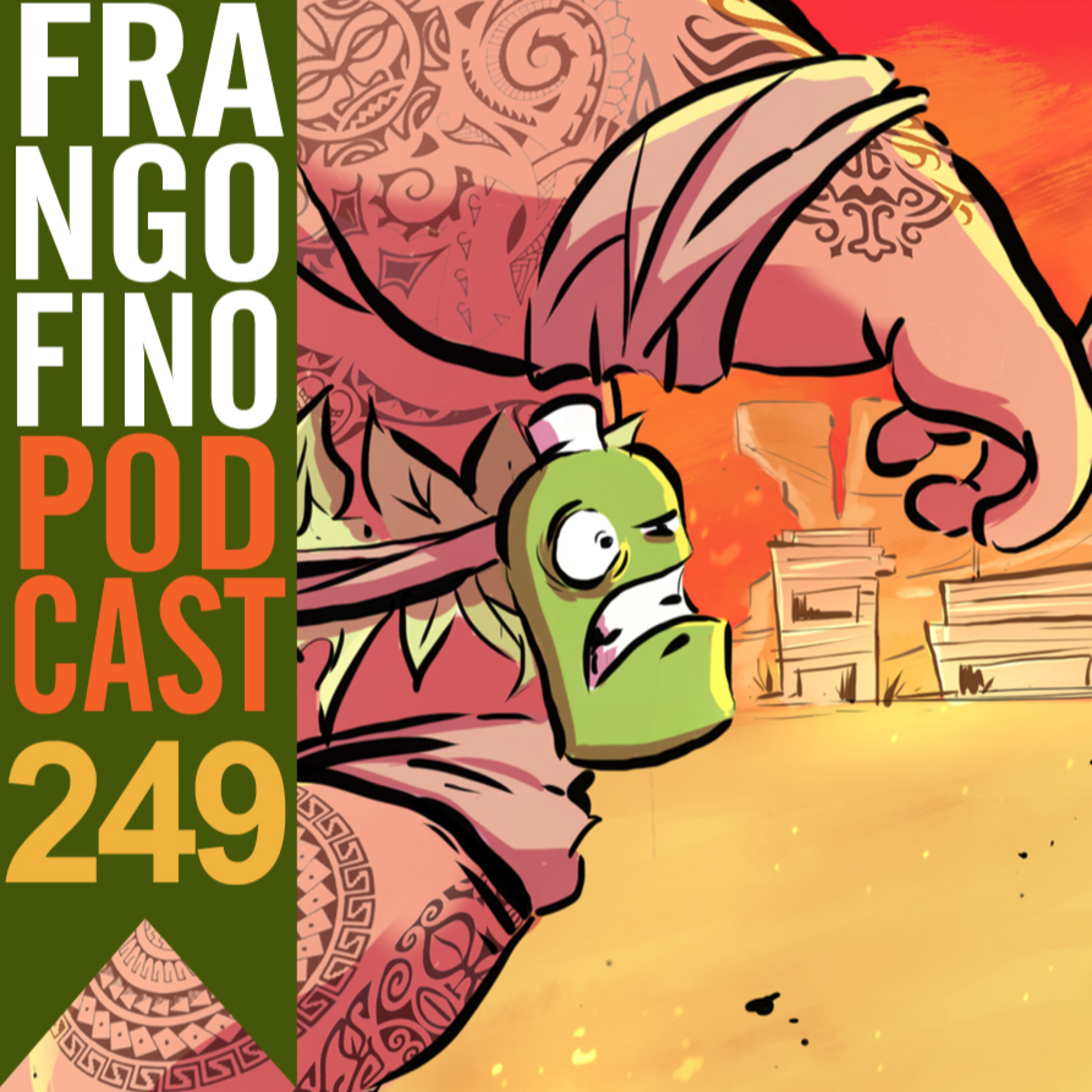 FRANGO FINO 249 | O SAMOANO RECOMENDA O DINOSSAURO IRLANDÊS
