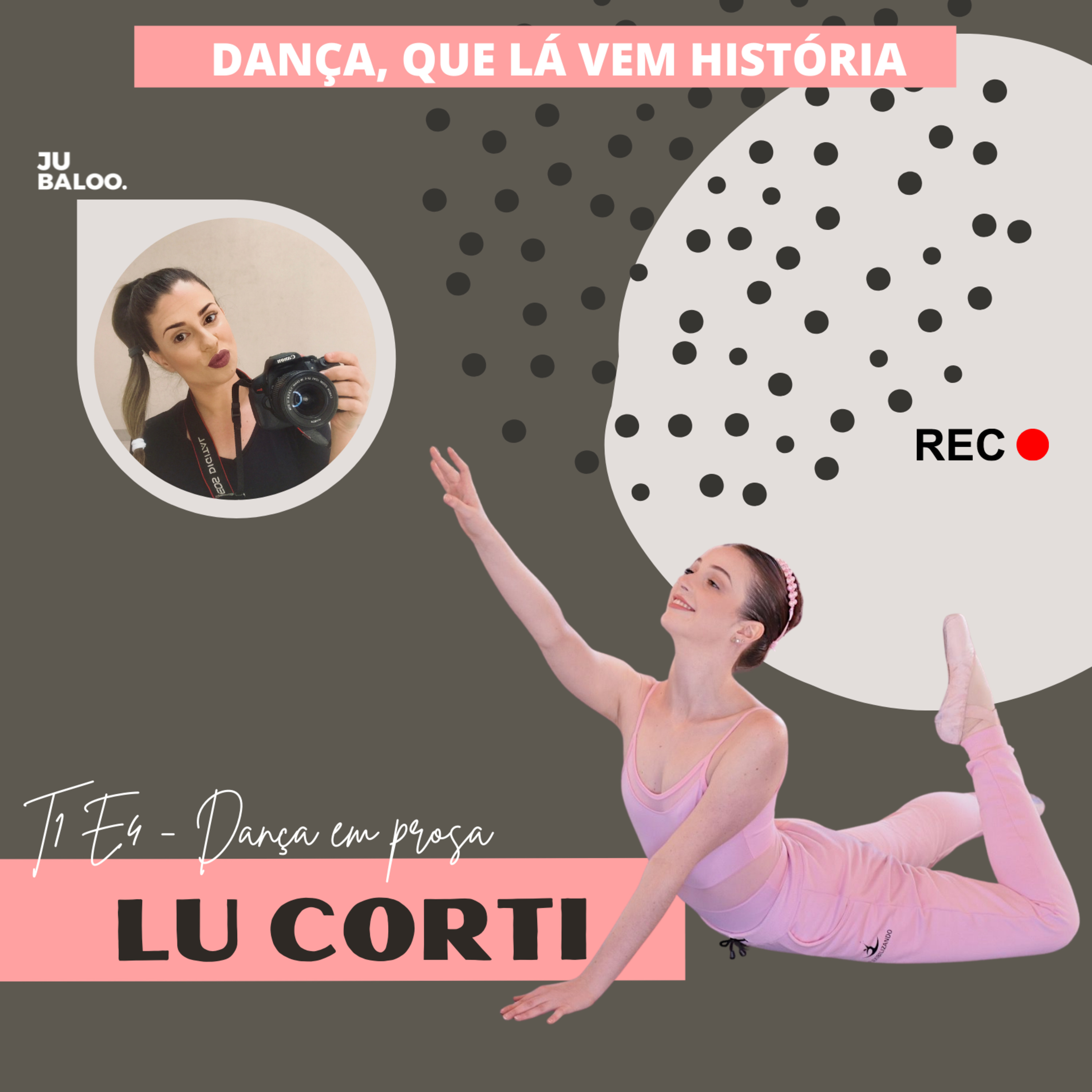 Dança, que lá vem história