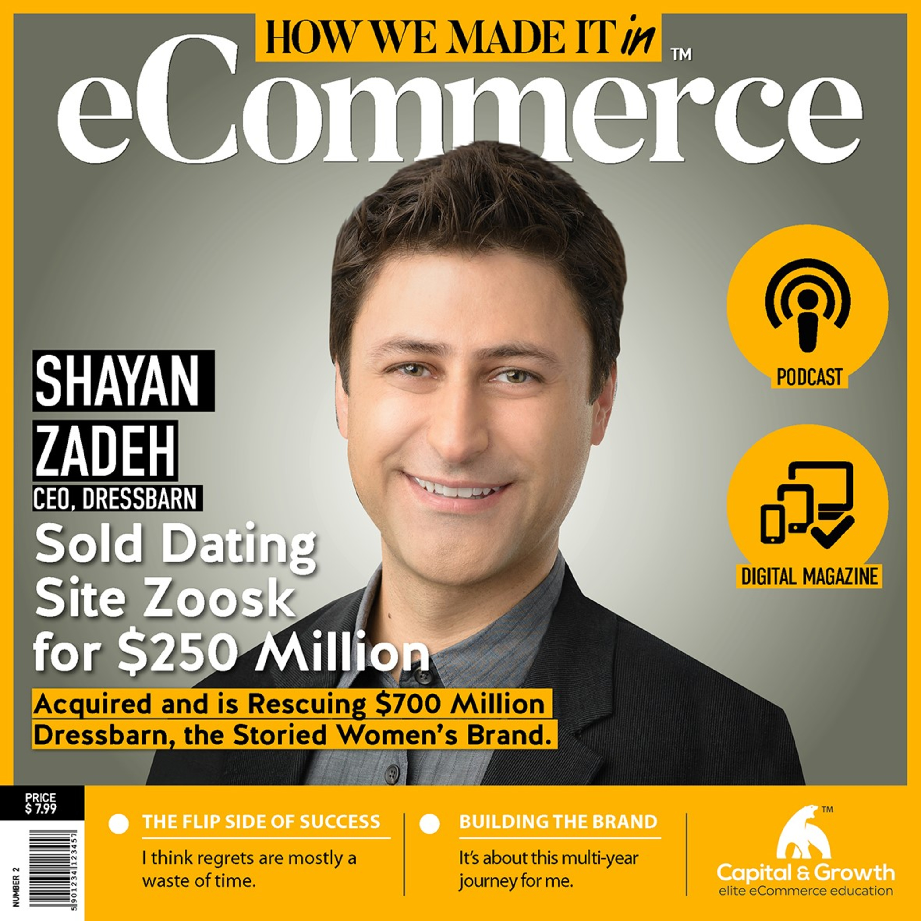 How Shayan Zadeh Built and Sold Zoosk for $250 Million--then Acquired This Storied Brand