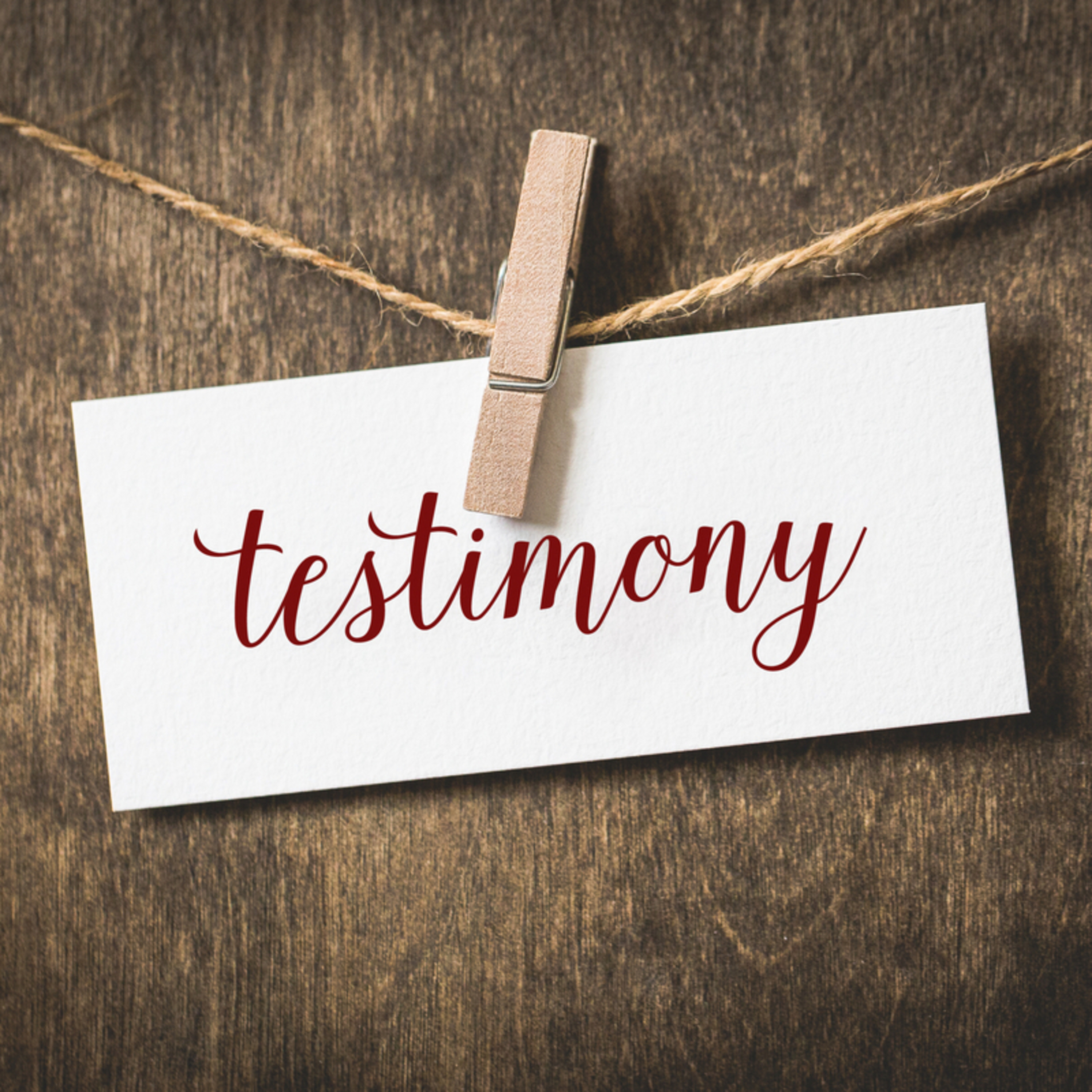 Testimony  episode artwork