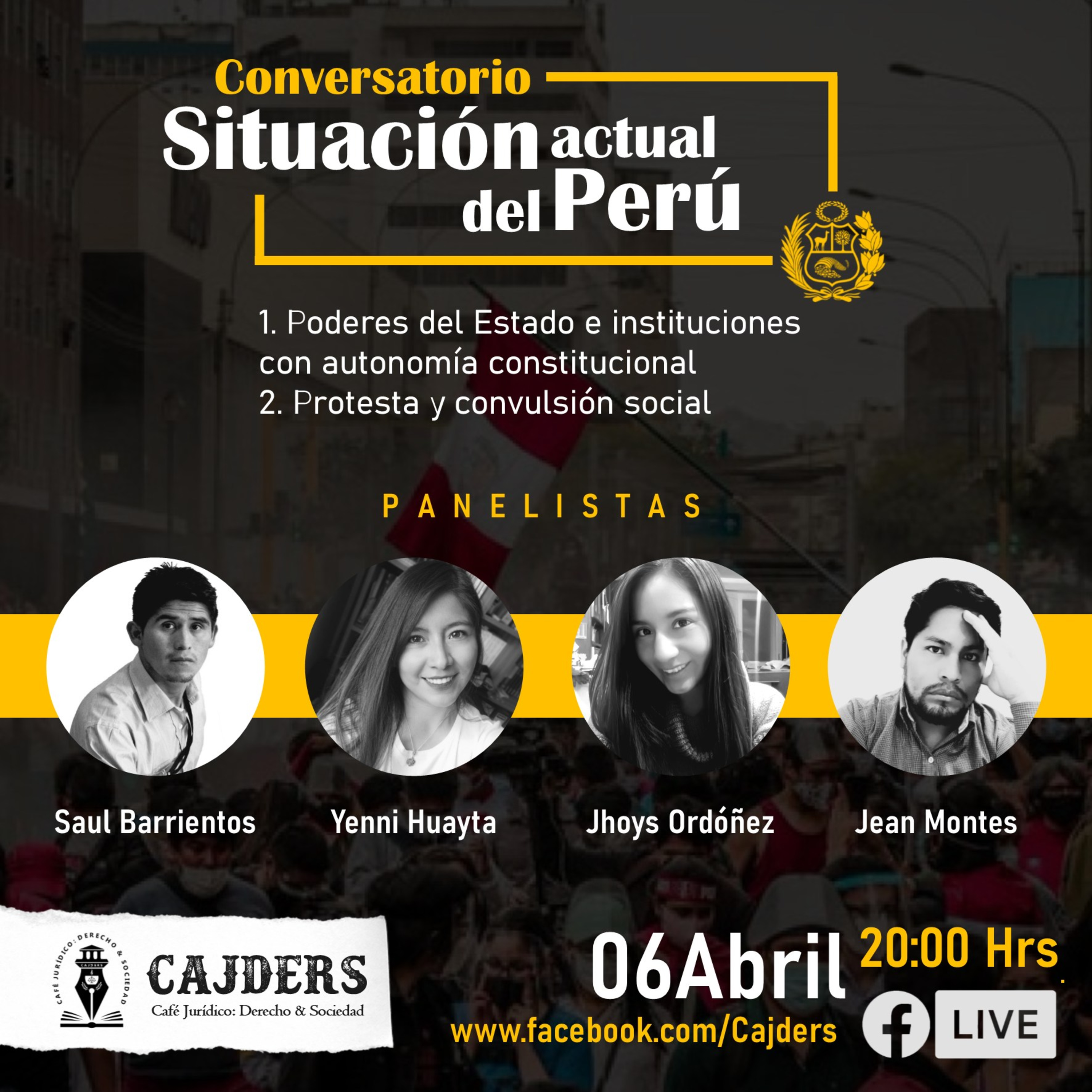 Café Jurídico : Derecho & Sociedad - \