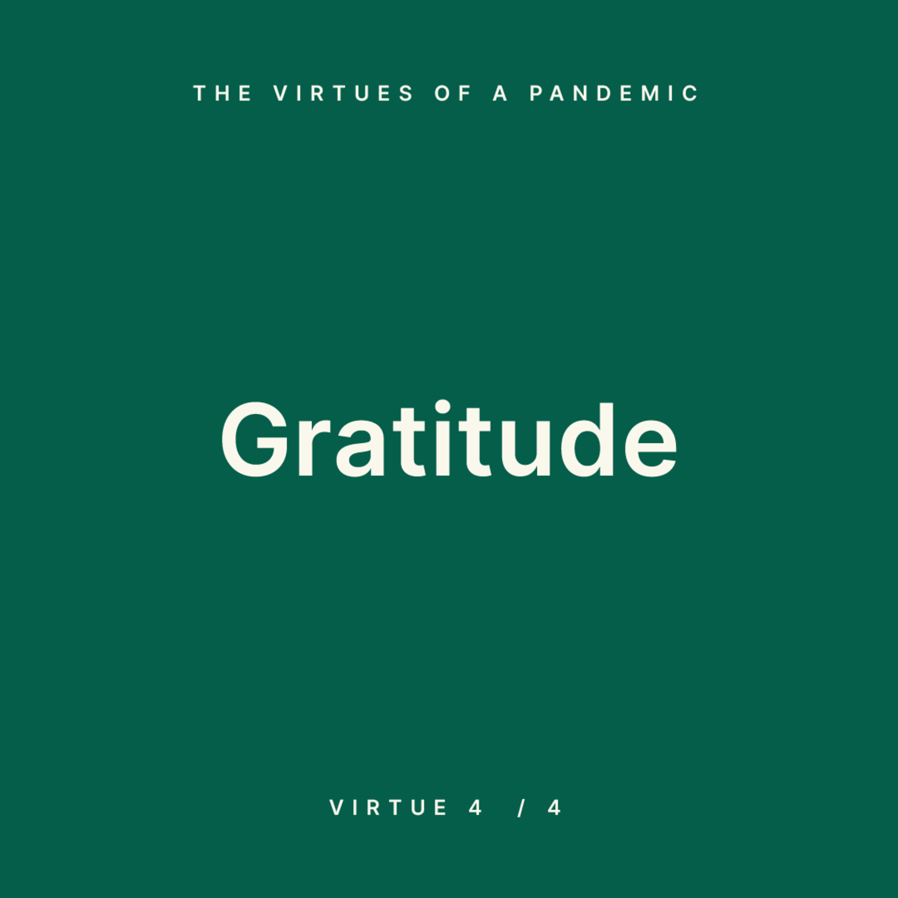 A Quick Pause