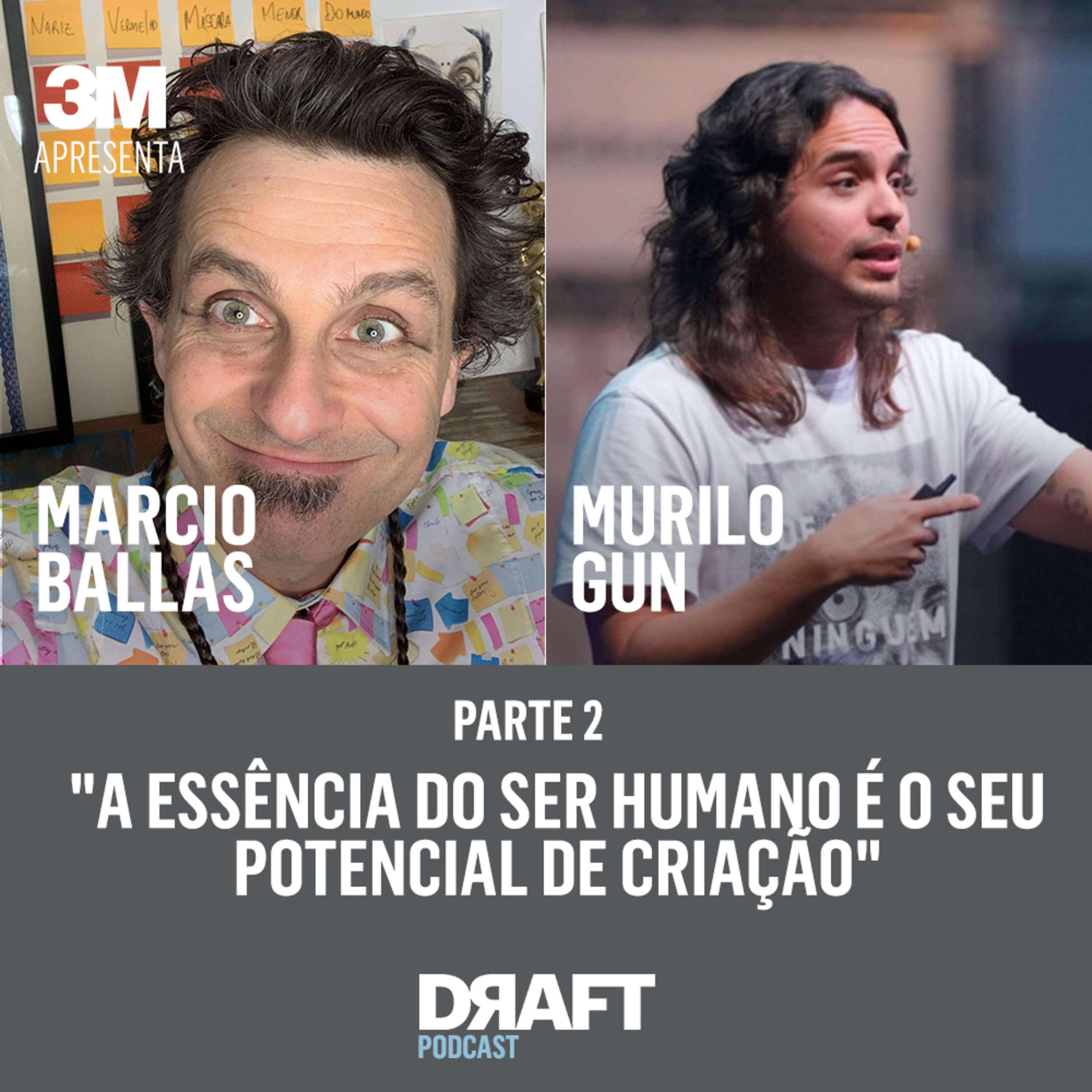 3M Cast #10: Criatividade e a arte de correr riscos | Parte 2 episode artwork