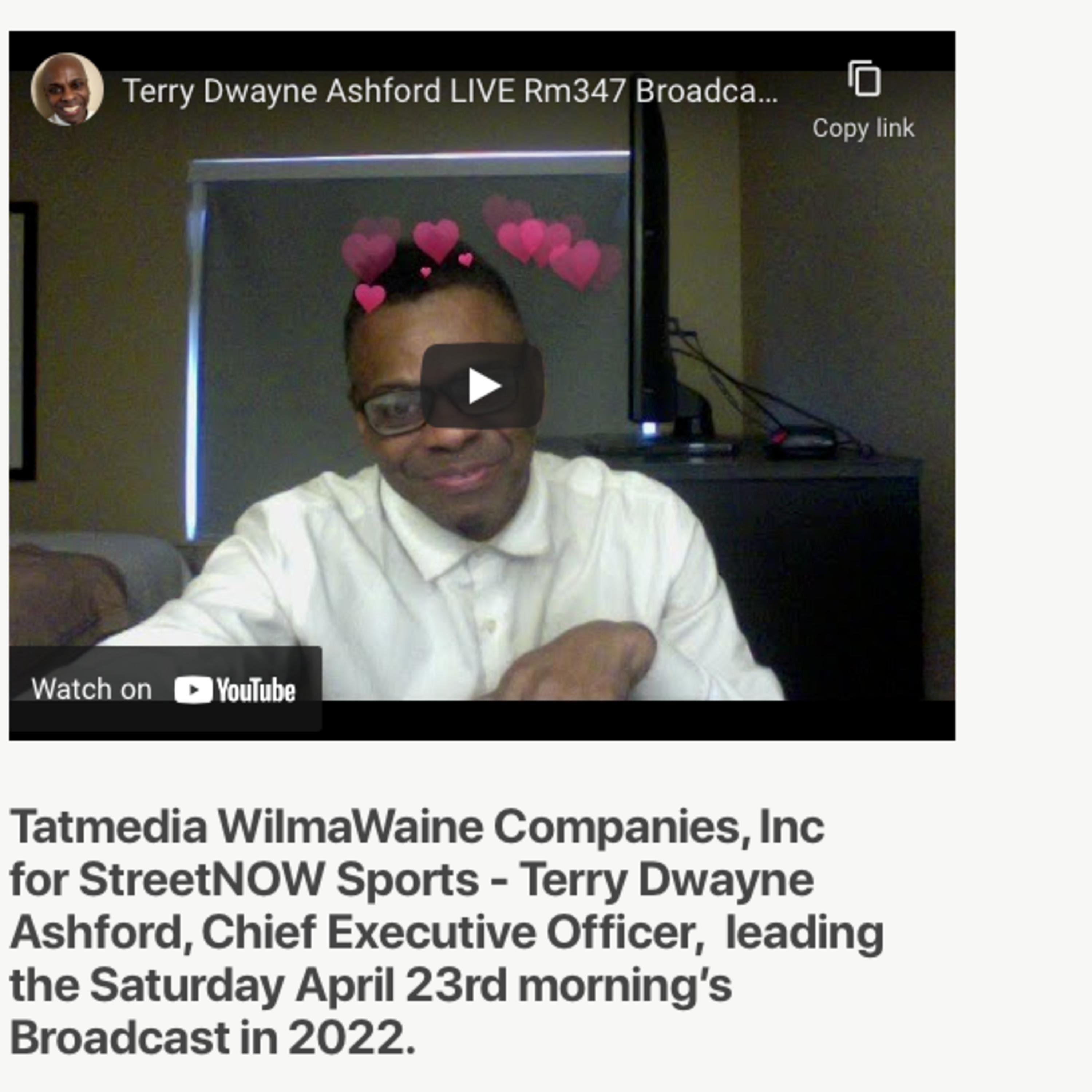 BROADCAST TWEET STATION NEWS AT www.Anchor.FM/TWEETSTATIONNEWS  of TERRY DWAYNE ASHFORD in Room Number 347 – The Owner instructs the Dogs to Shake their Collars to make noise when at the door of Room  episode artwork