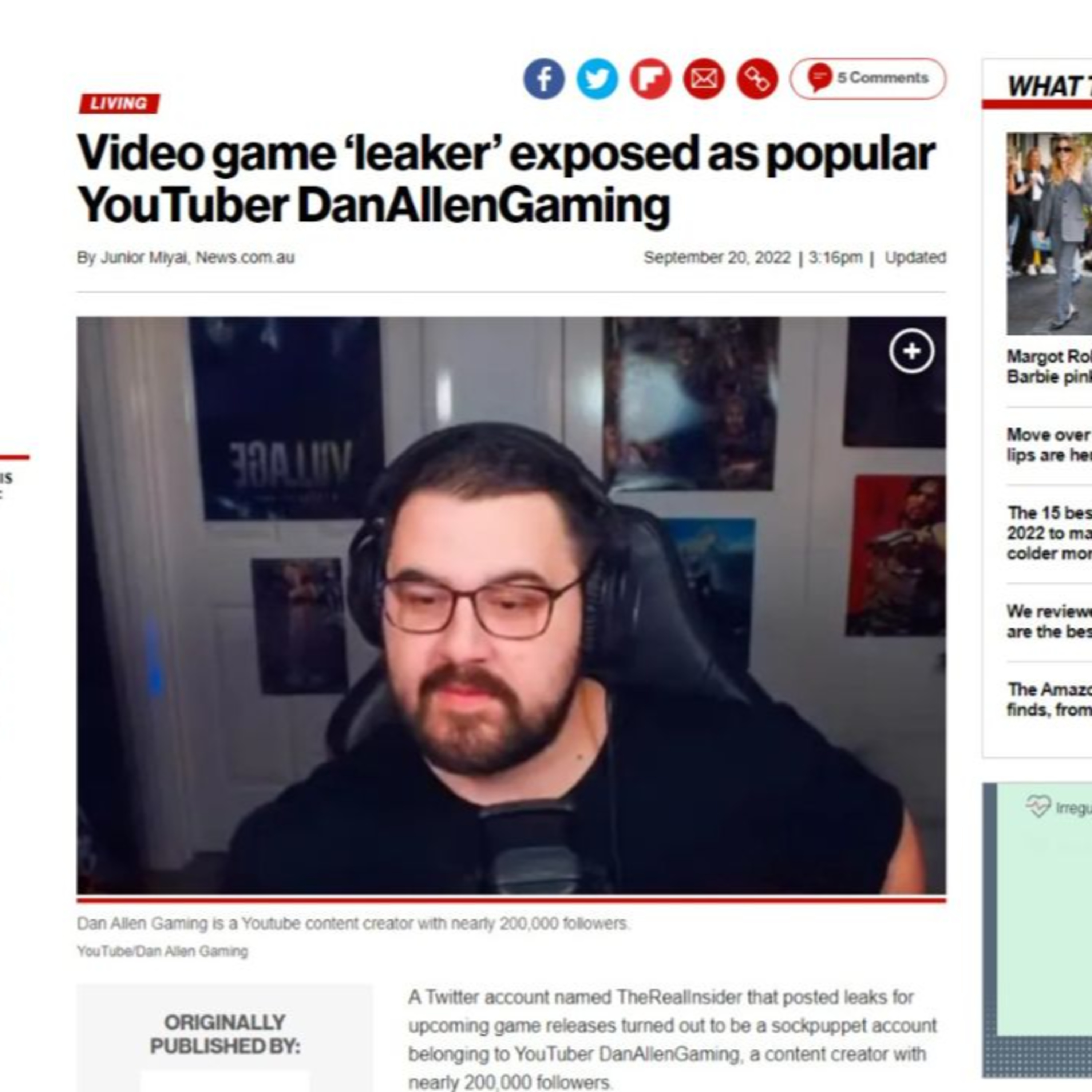 Rich YouTuber EXPOSED As Leaker, DanAllenGaming episode artwork