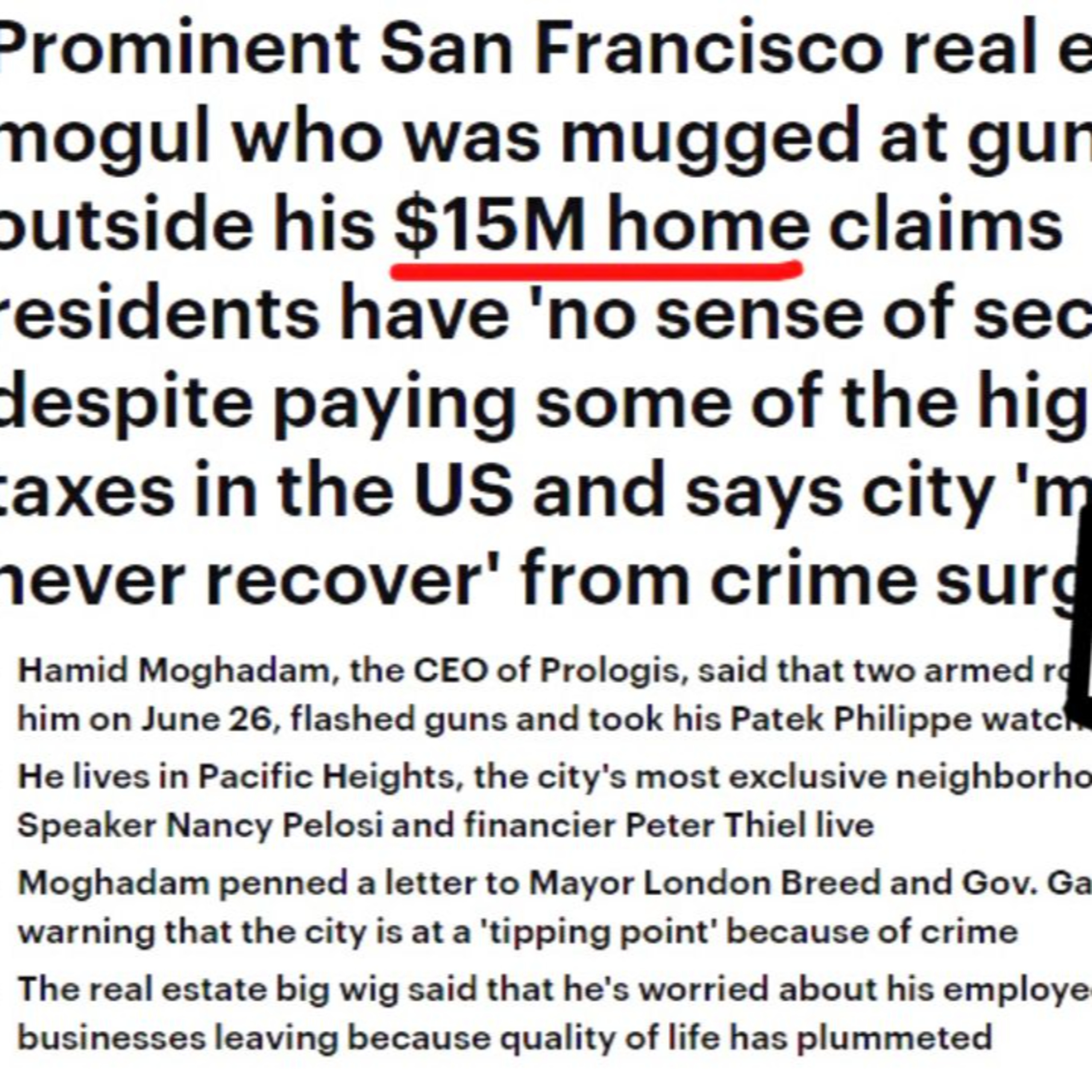 California MILLIONAIRE Exposes Crime Issue episode artwork