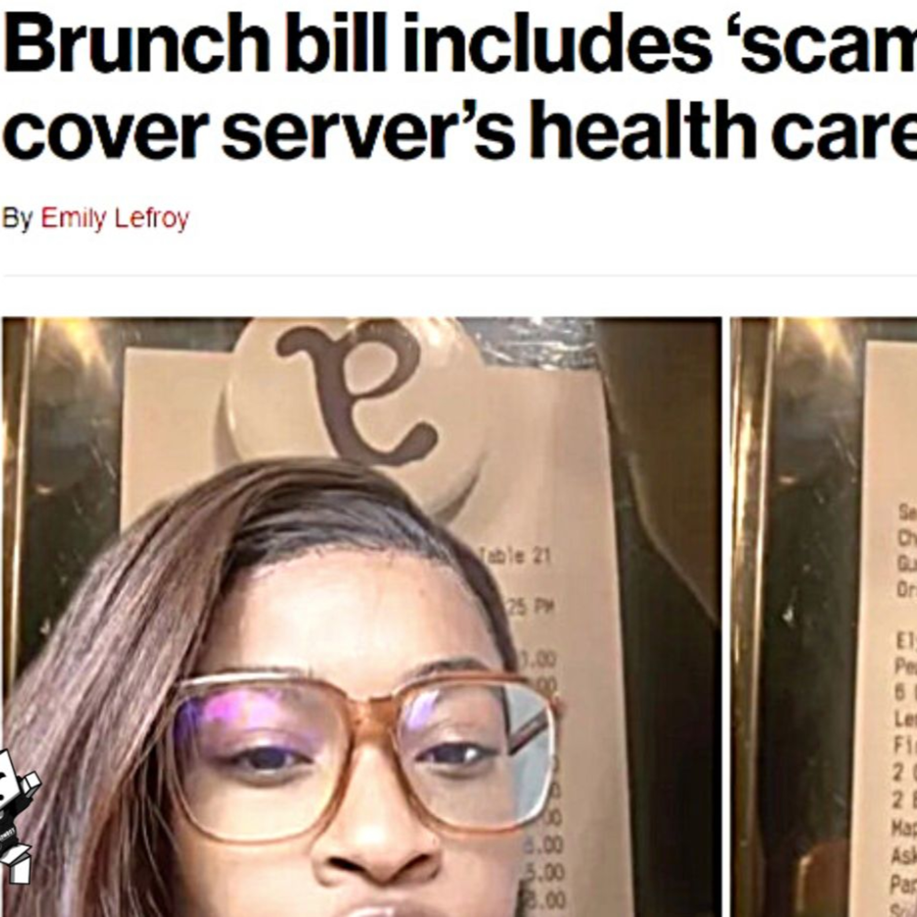 Brunch Bill Includes SCAM Surcharge For Health Care episode artwork