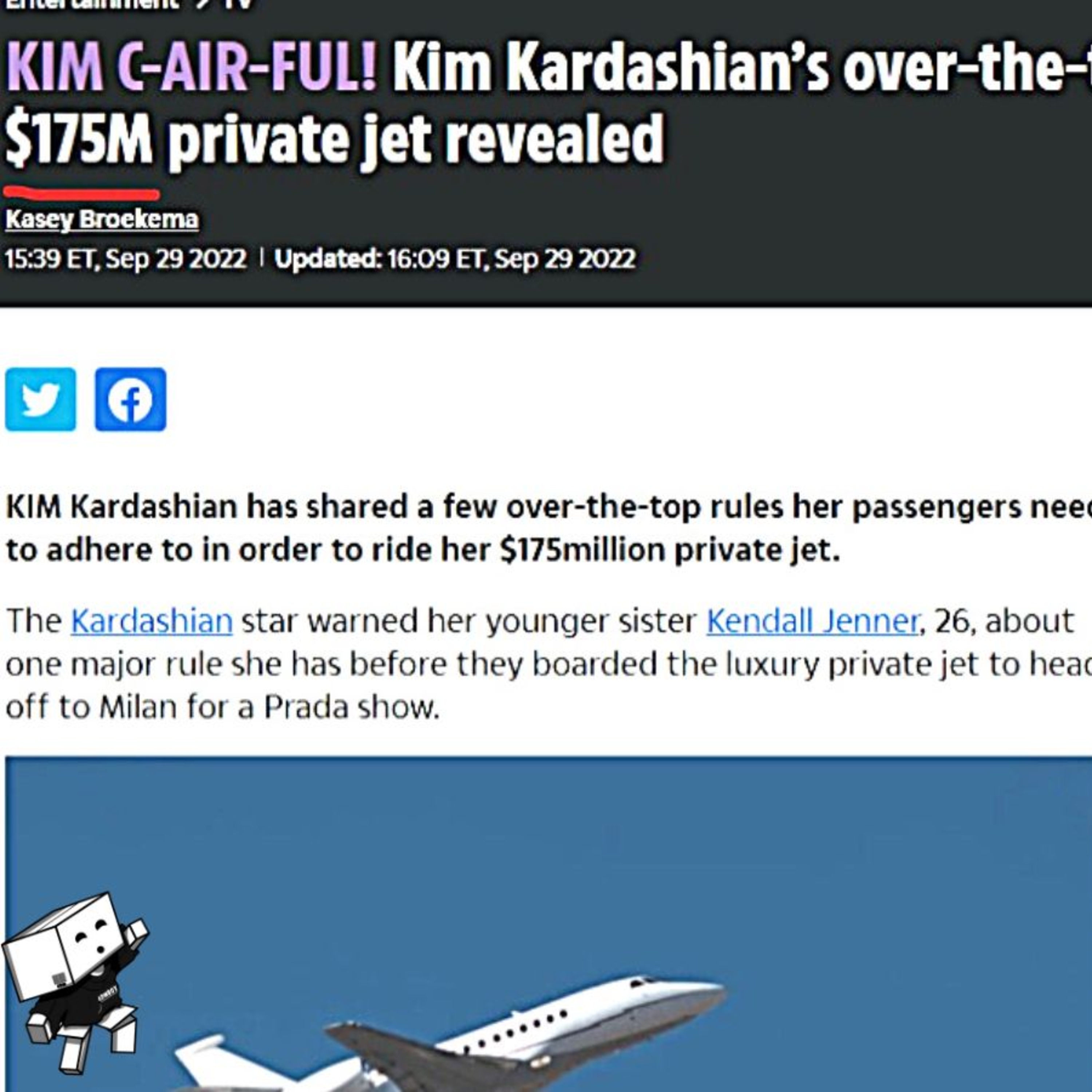 Kim's INSANE Rules To Fly On Her $175M Private Jet episode artwork