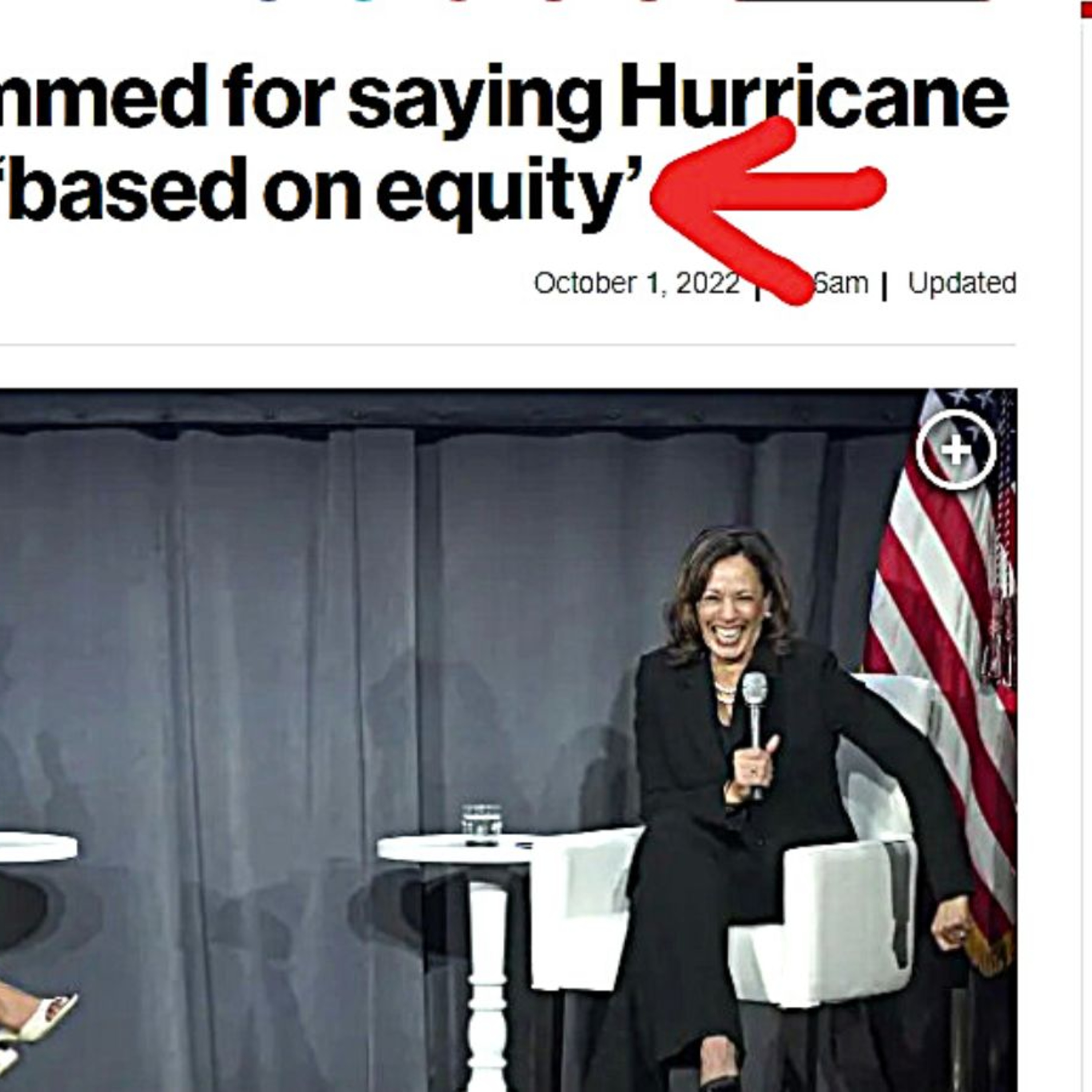 VP Harris SLAMMED Over Hurricane Ian Aid Based On Equity episode artwork