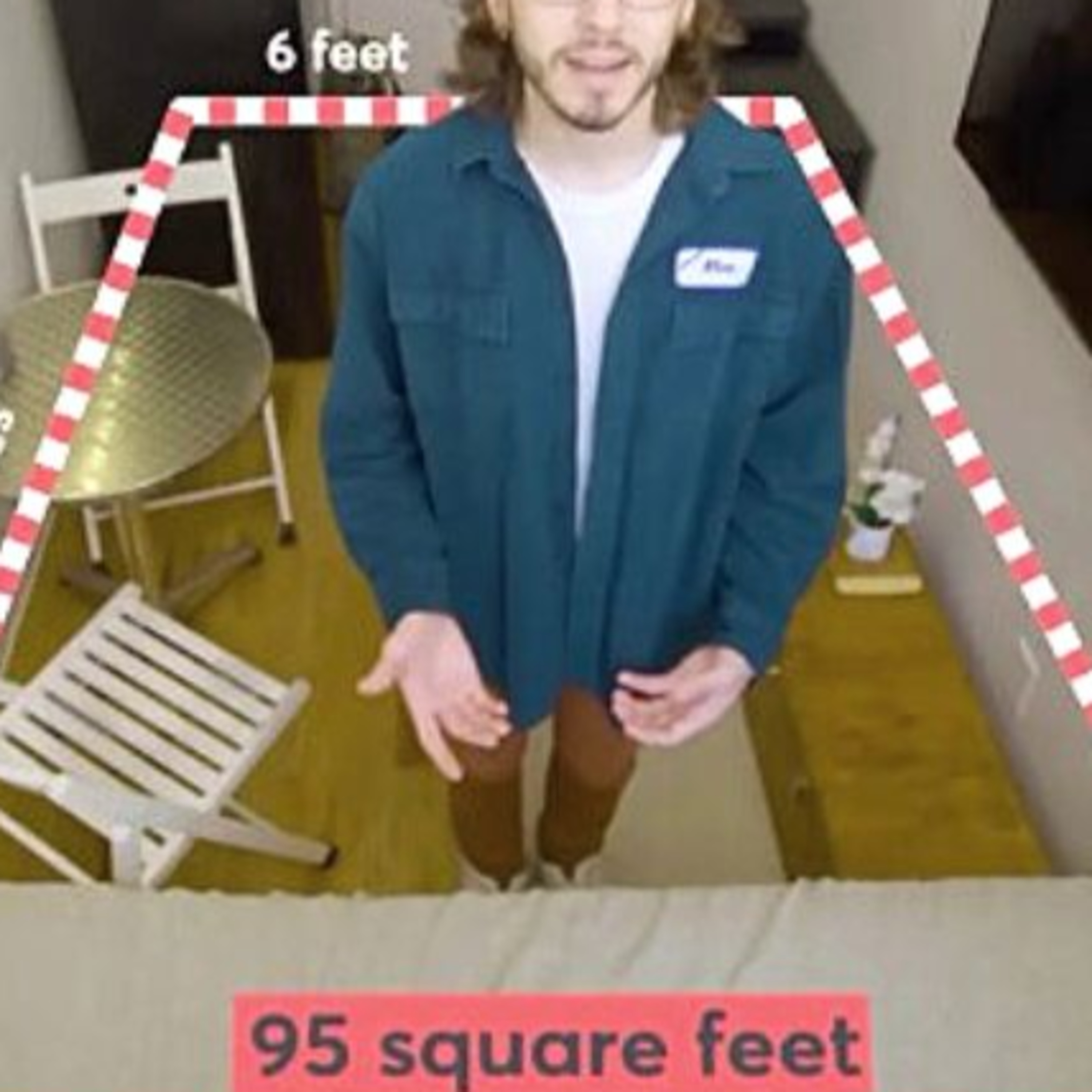  HE SPENDS $1,100 A MONTH FOR 95 SQUARE FEET... episode artwork