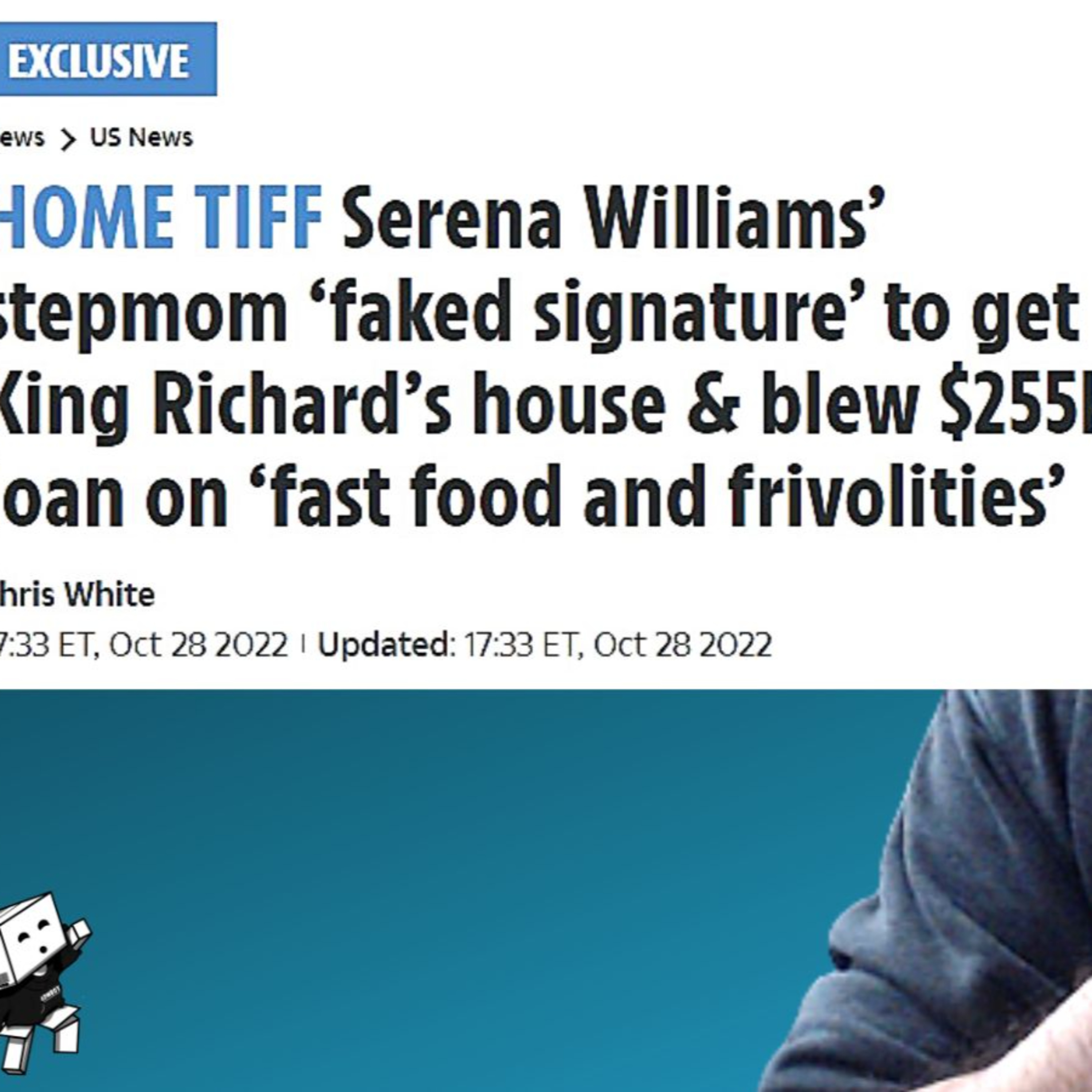 SERENA WILLIAMS' STEPMOM STOLE HER HOUSE... episode artwork