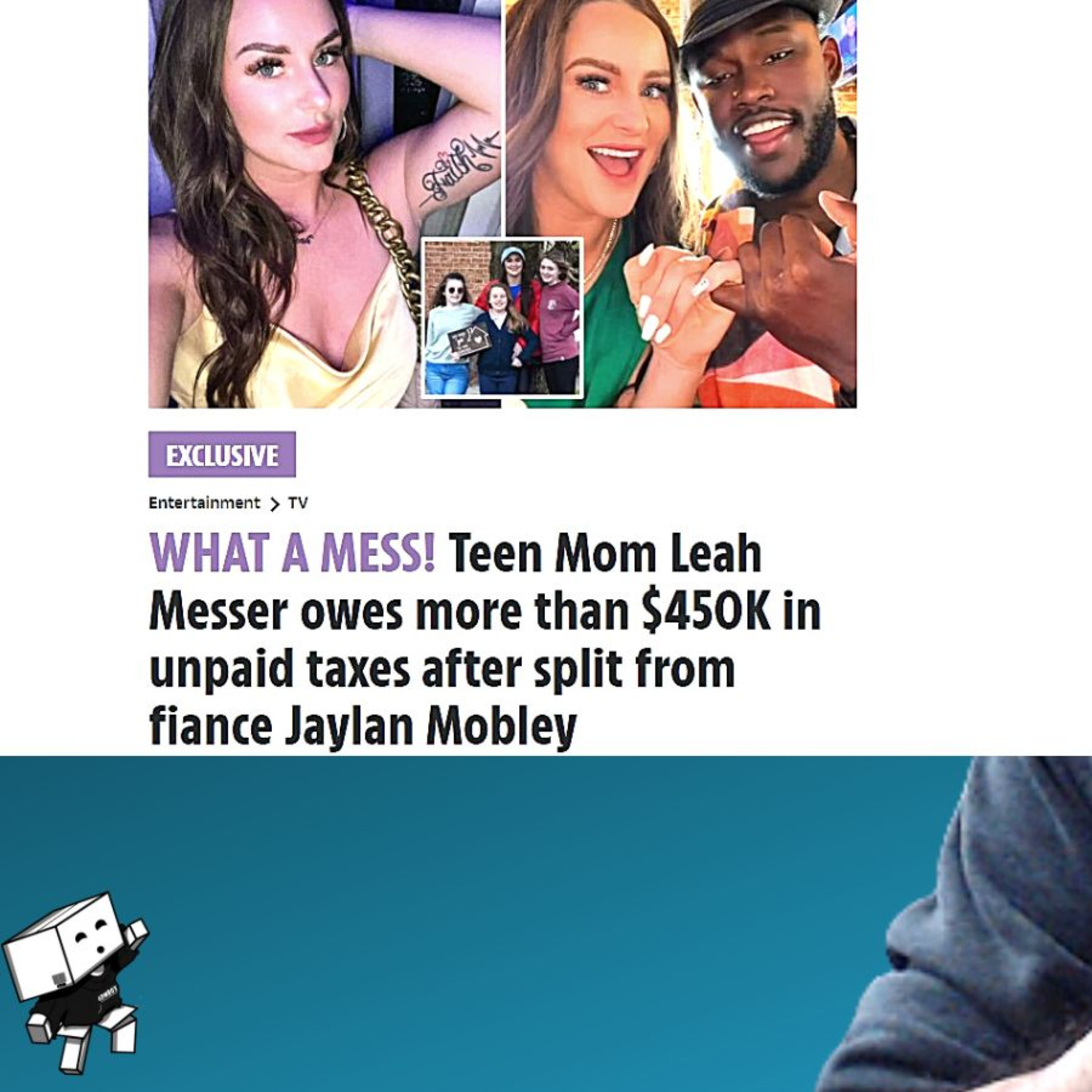 TEEN MOM LEAH MESSER OWES $450K+ IN TAXES... episode artwork