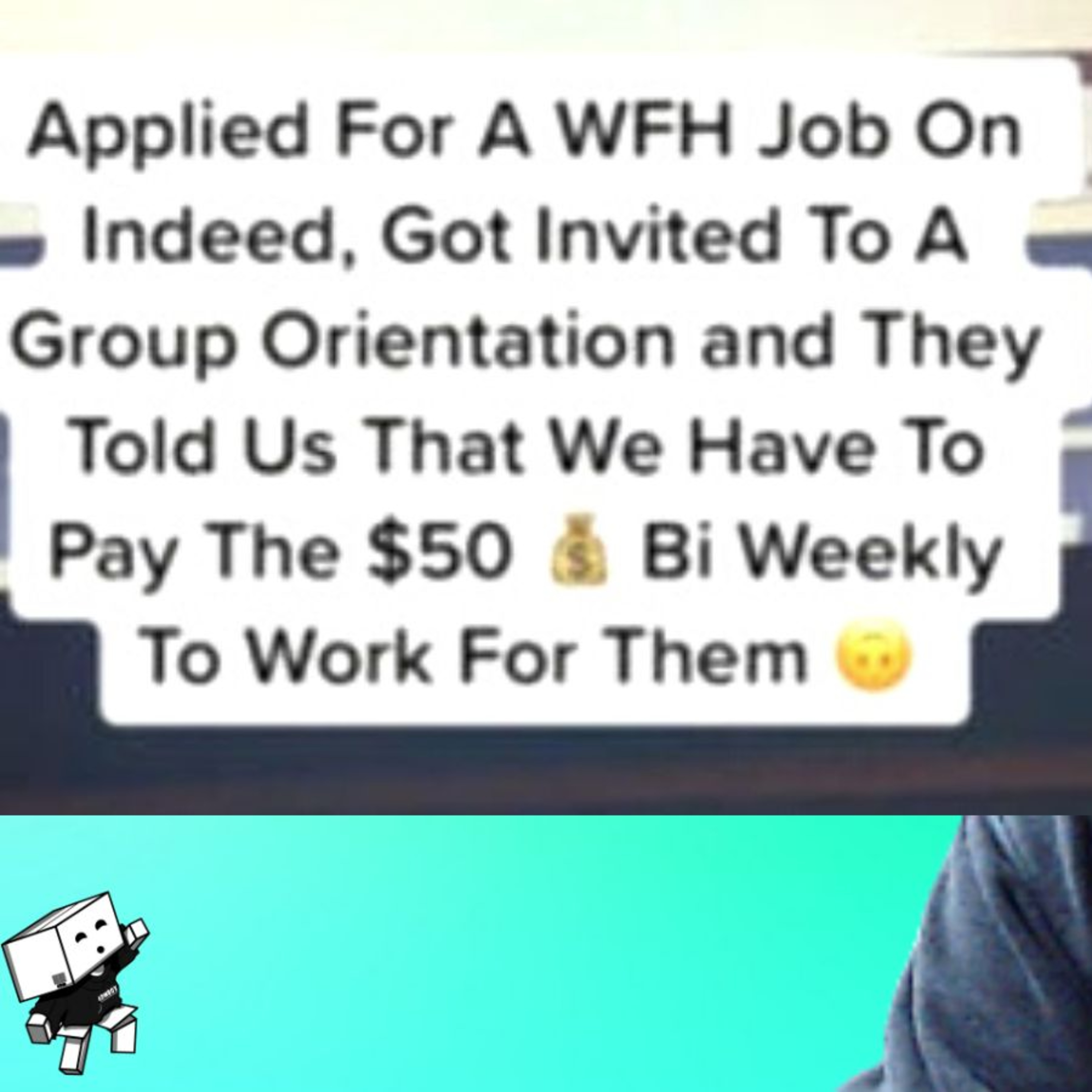 NEW EMPLOYEE FORCED TO PAY TO WORK FROM HOME episode artwork