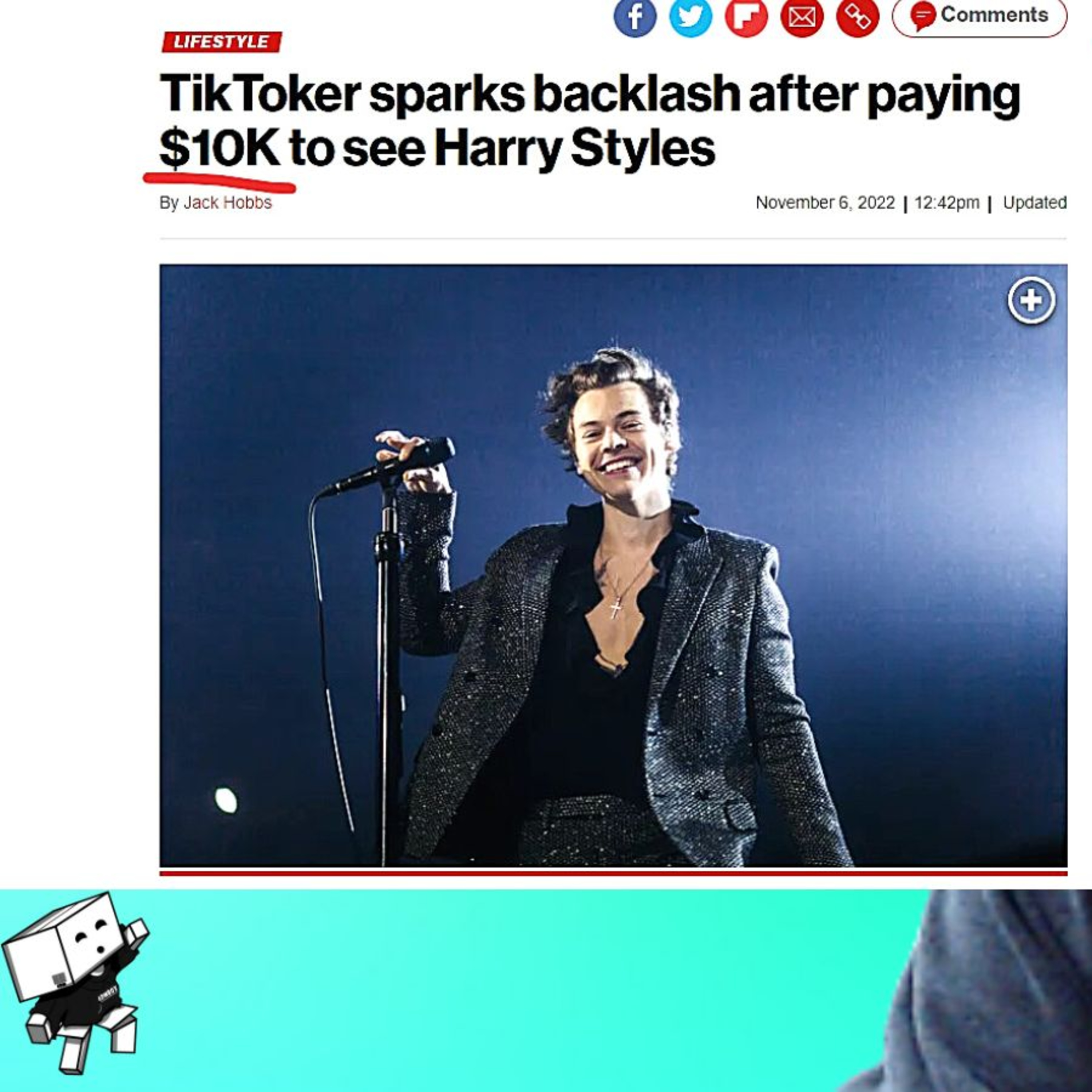 DUMB TIKTOKER SPENDS $10K TO SEE HARRY STYLES... episode artwork