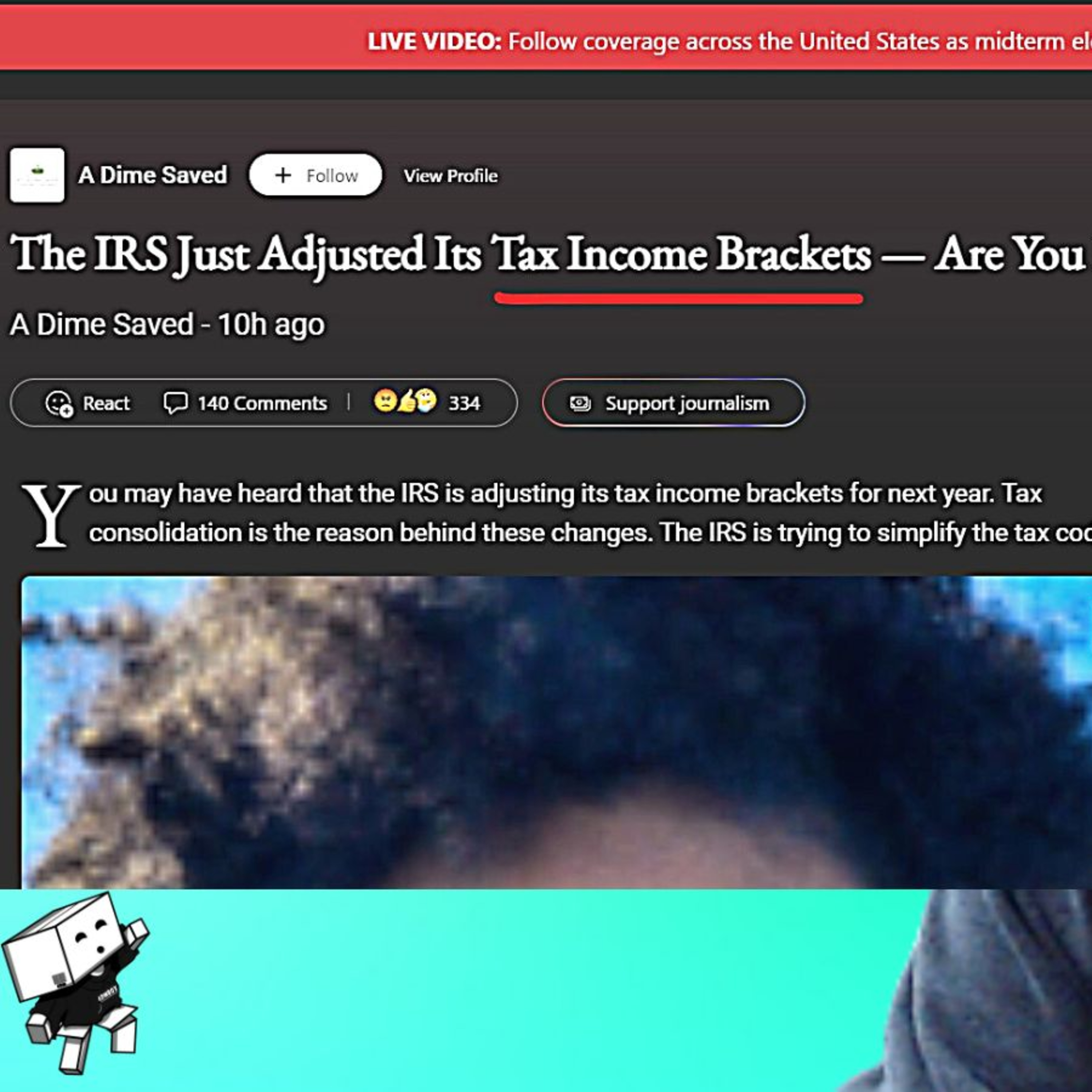 IRS ADJUSTS NEW TAX INCOME BRACKETS... episode artwork