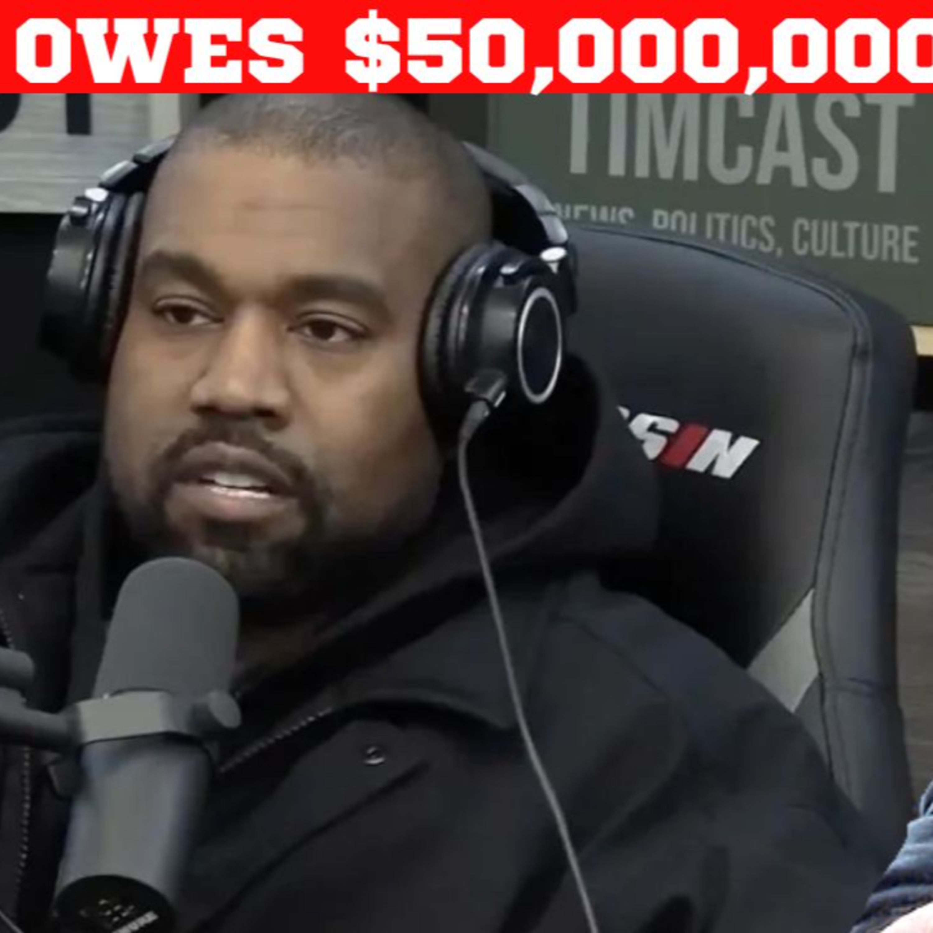 KANYE WEST OWES $50M IN TAXES! episode artwork