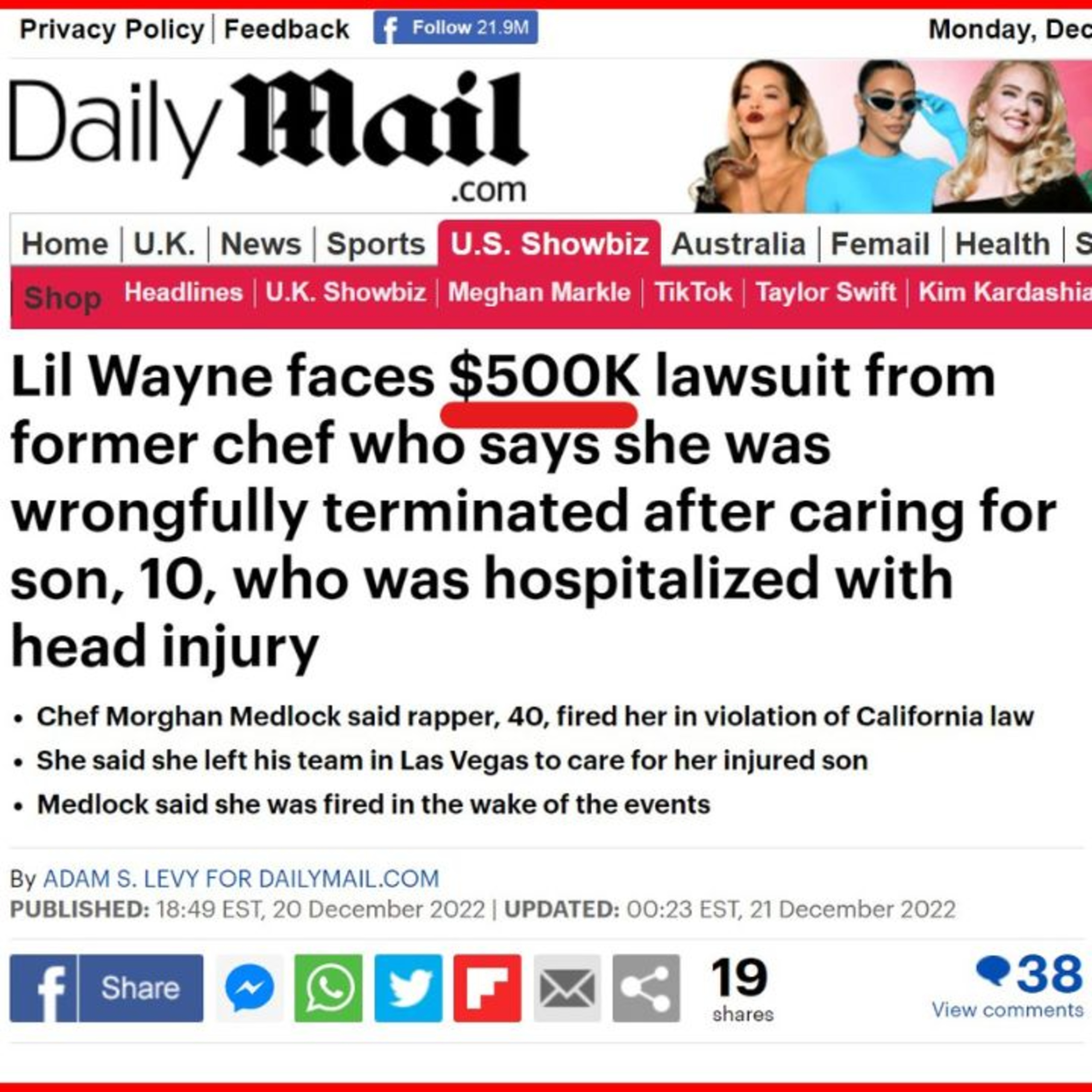 LIL WAYNES FACES $500K LAWSUIT FROM CHEF episode artwork