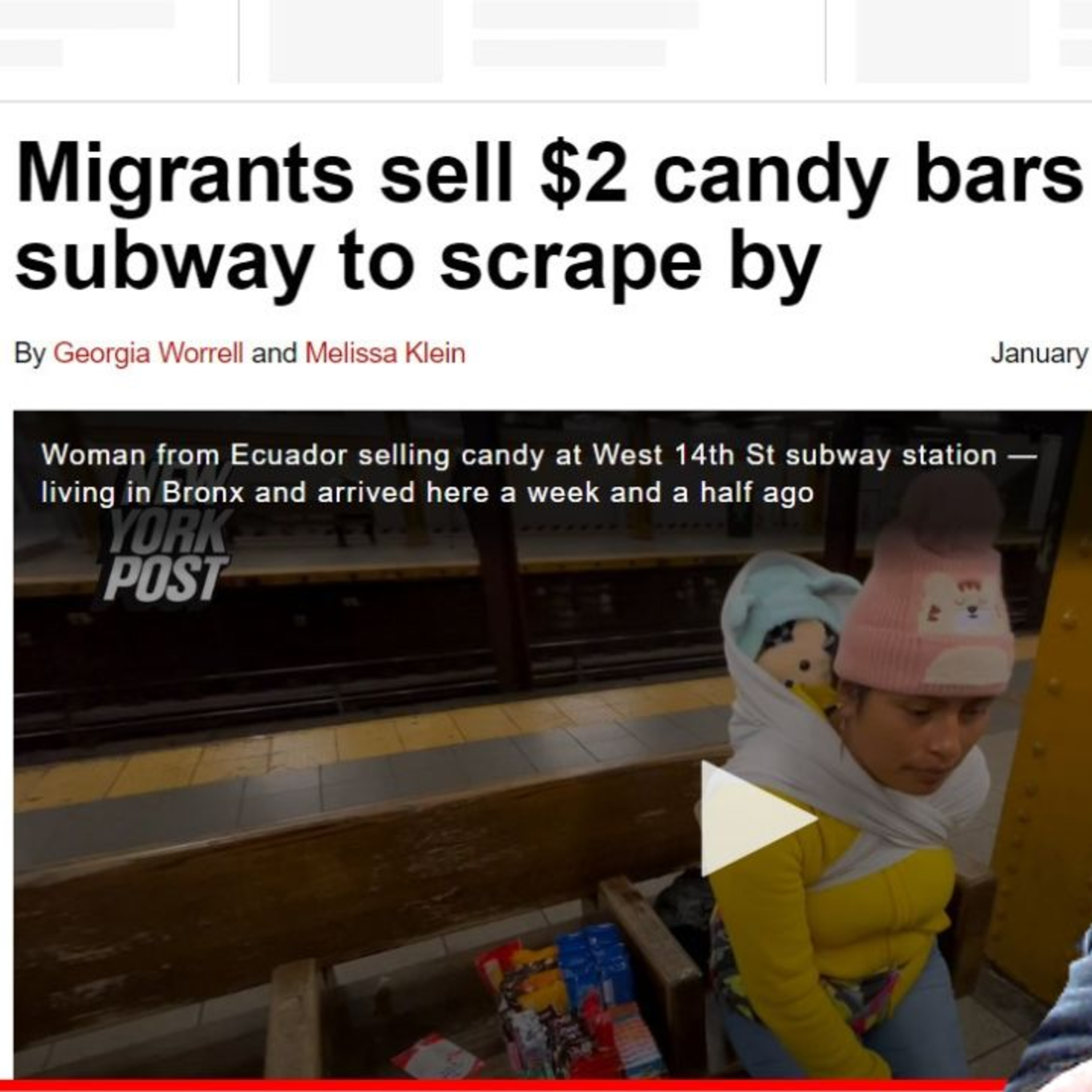 Migrants SELL $2 Candy Bars To SURVIVE episode artwork