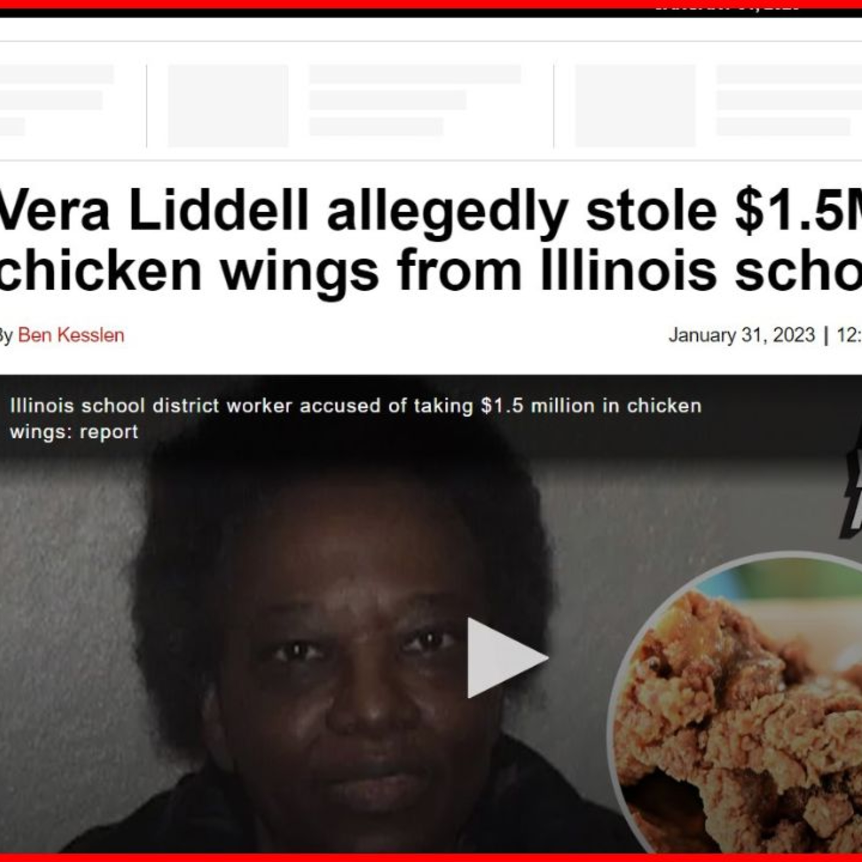 Vera Liddell STOLE $1,500,000 Of Chicken Wings episode artwork