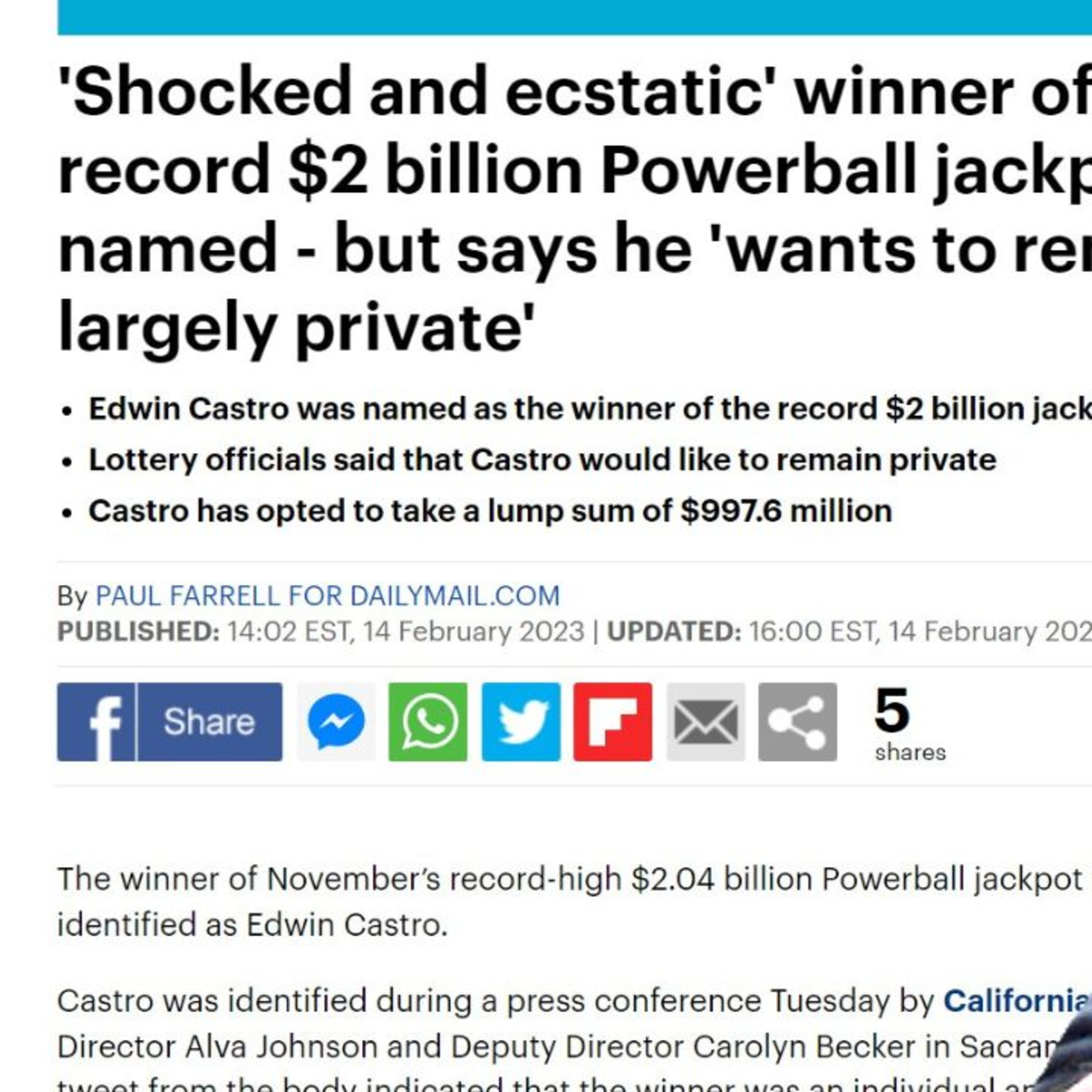 $2 Billion Powerball Winner Exposed episode artwork
