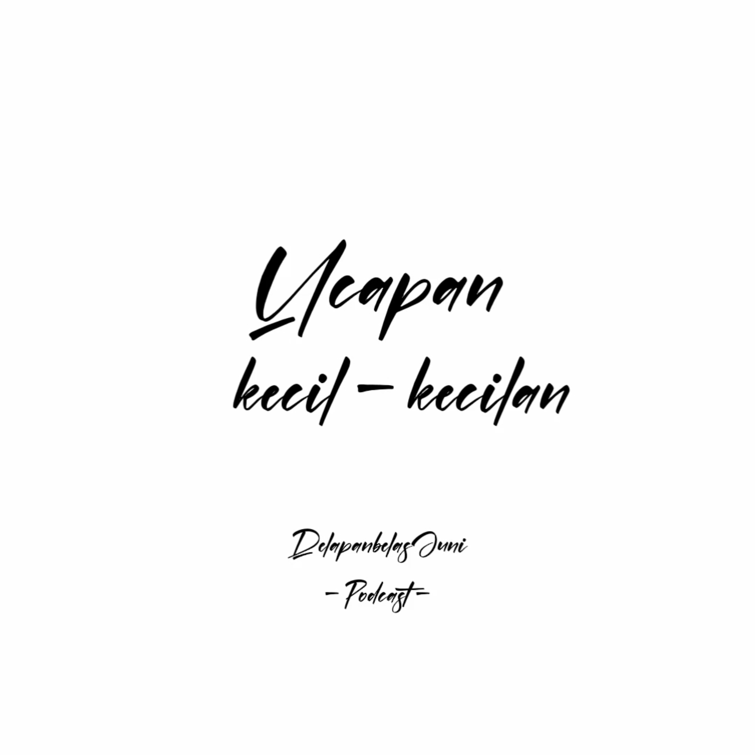 Ucapan kecil-kecilan episode artwork