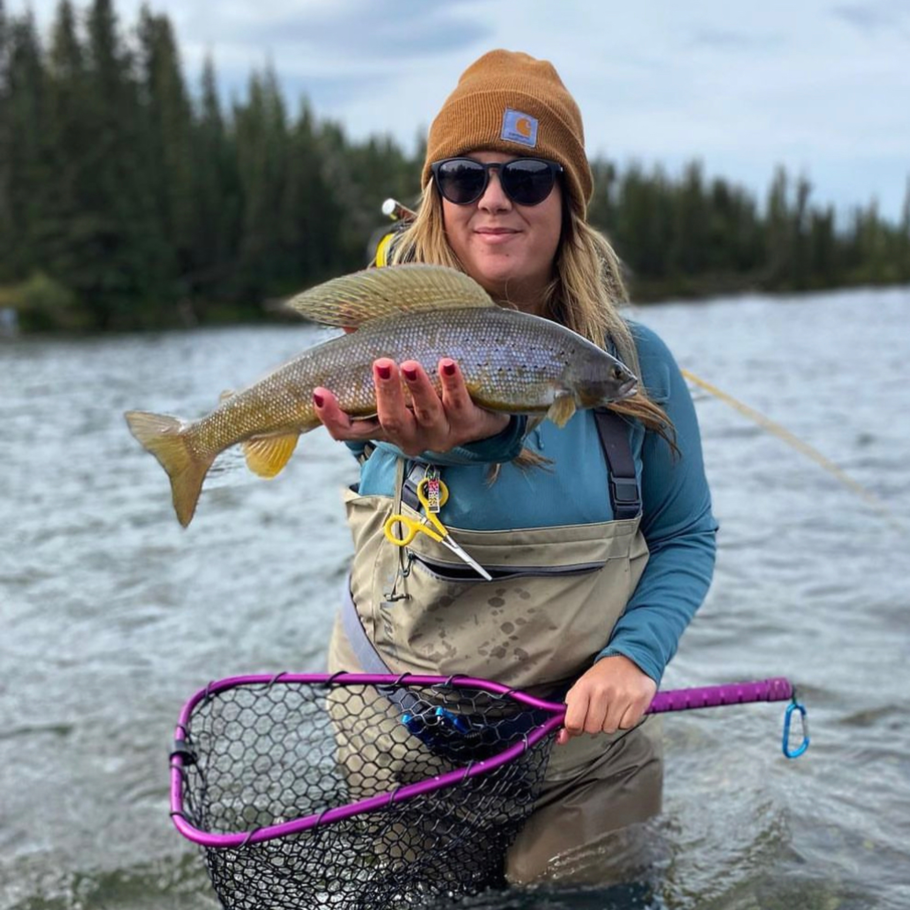 Episode #55: Nina Herrera on Building a Community of Women Anglers in Alaska - Alaska Fly Fishing episode artwork